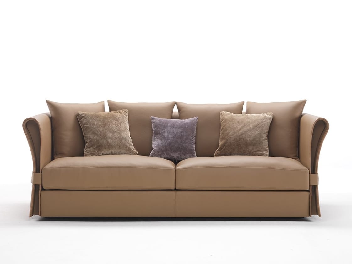 3 seater leather sofa ONDA Sofa Onda Collection By Zani Collezione