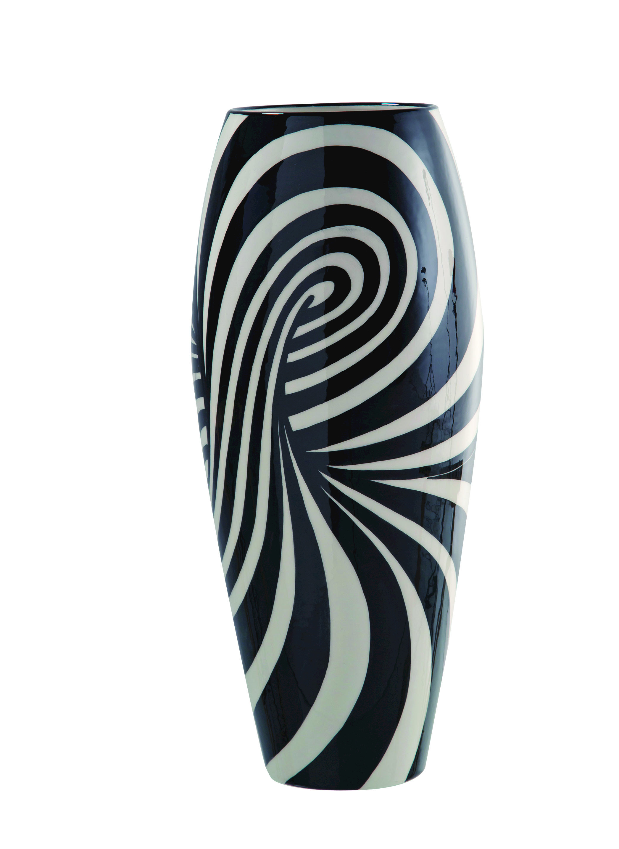 Clay vase OPTICAL Accessoires Collection By ROCHE BOBOIS