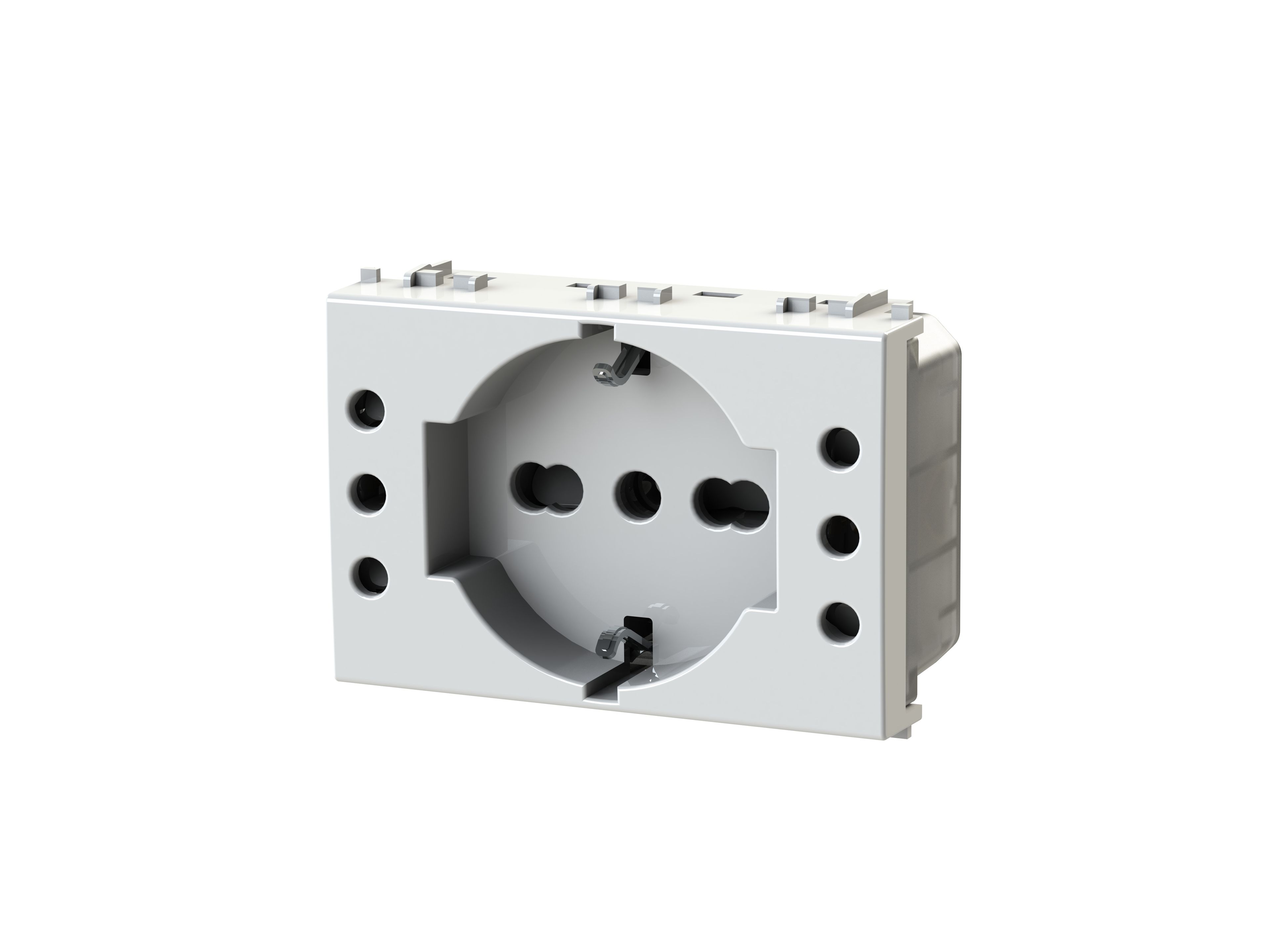 P503 4BP503.V14 by 4 BOX - Presa elettrica a 3 moduli