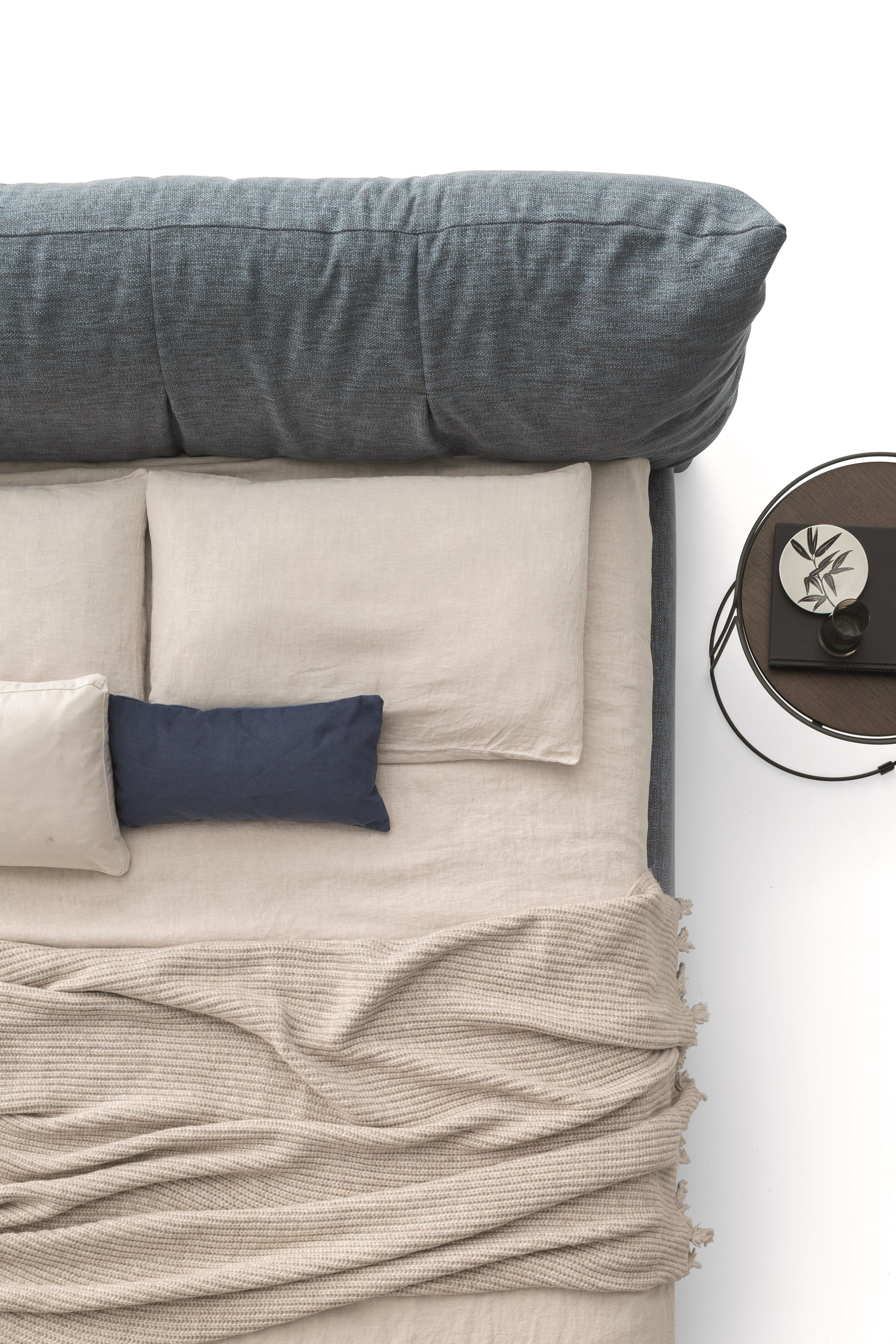 PAPILO by Ditre Italia - Letto imbottito in tessuto con testiera imbottita - 3
