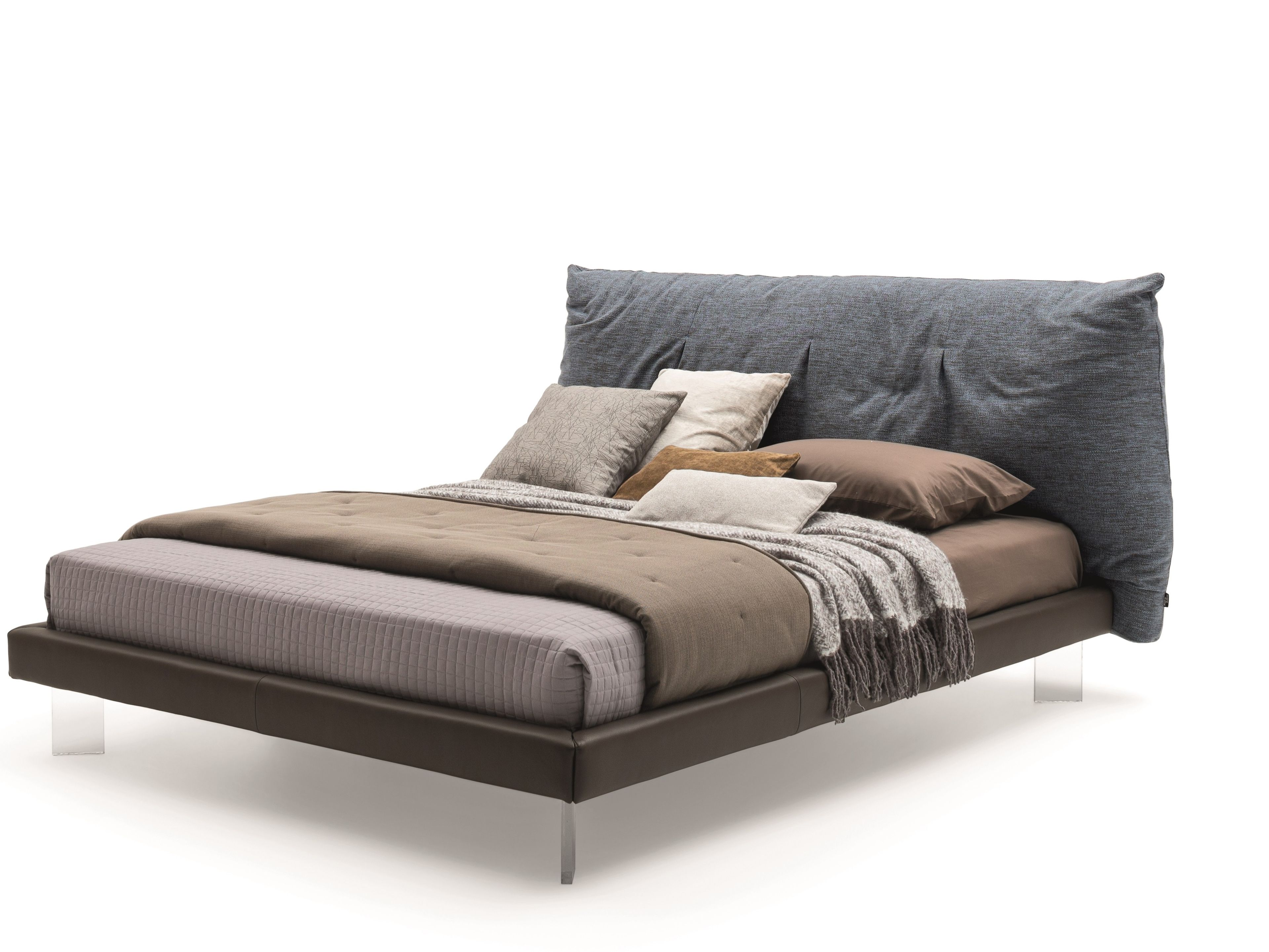 PAPILO by Ditre Italia - Letto matrimoniale con testiera imbottita