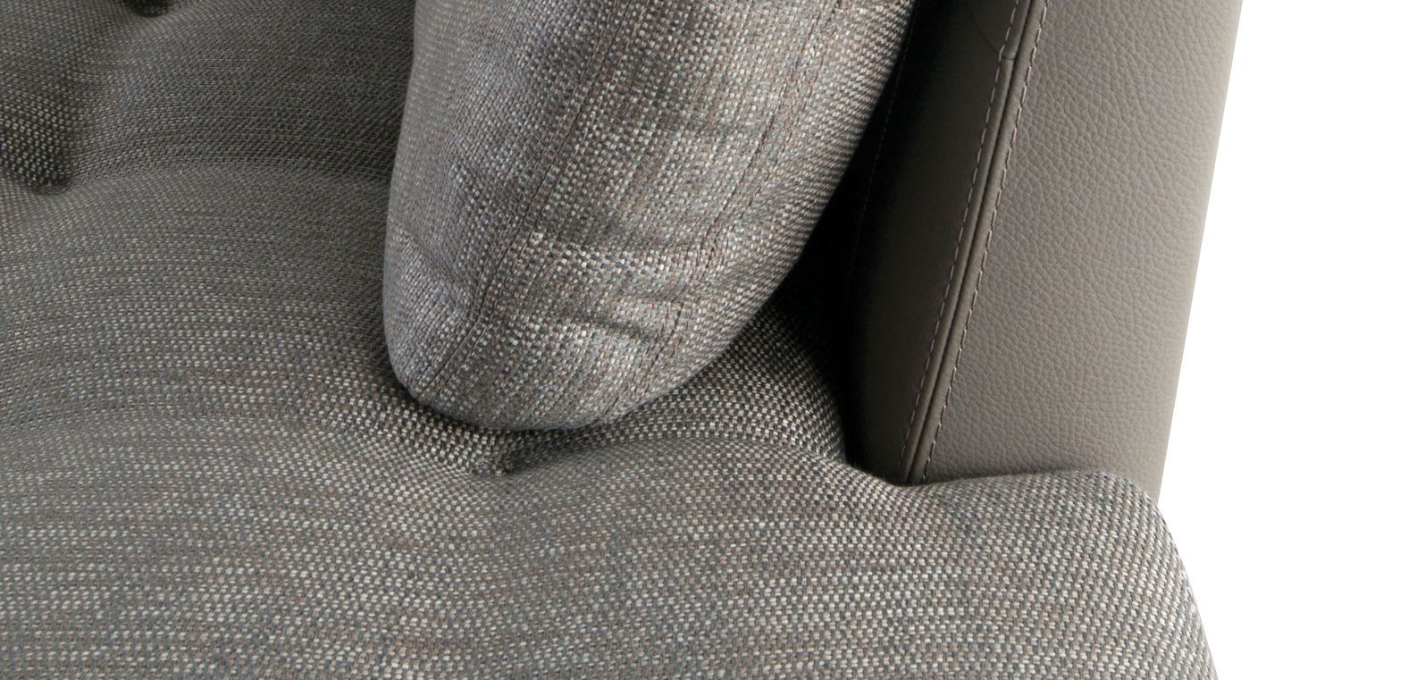 Corner fabric sofa PERCEPTION By Roche Bobois design Philippe Bouix