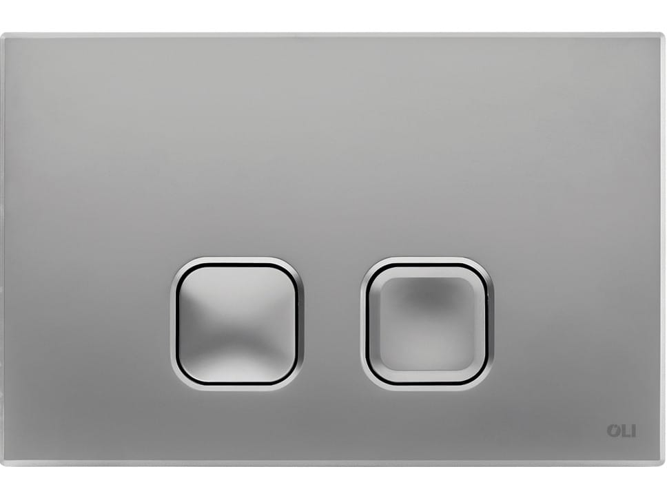 PLAIN by OLI - Placca di comando per wc in ABS