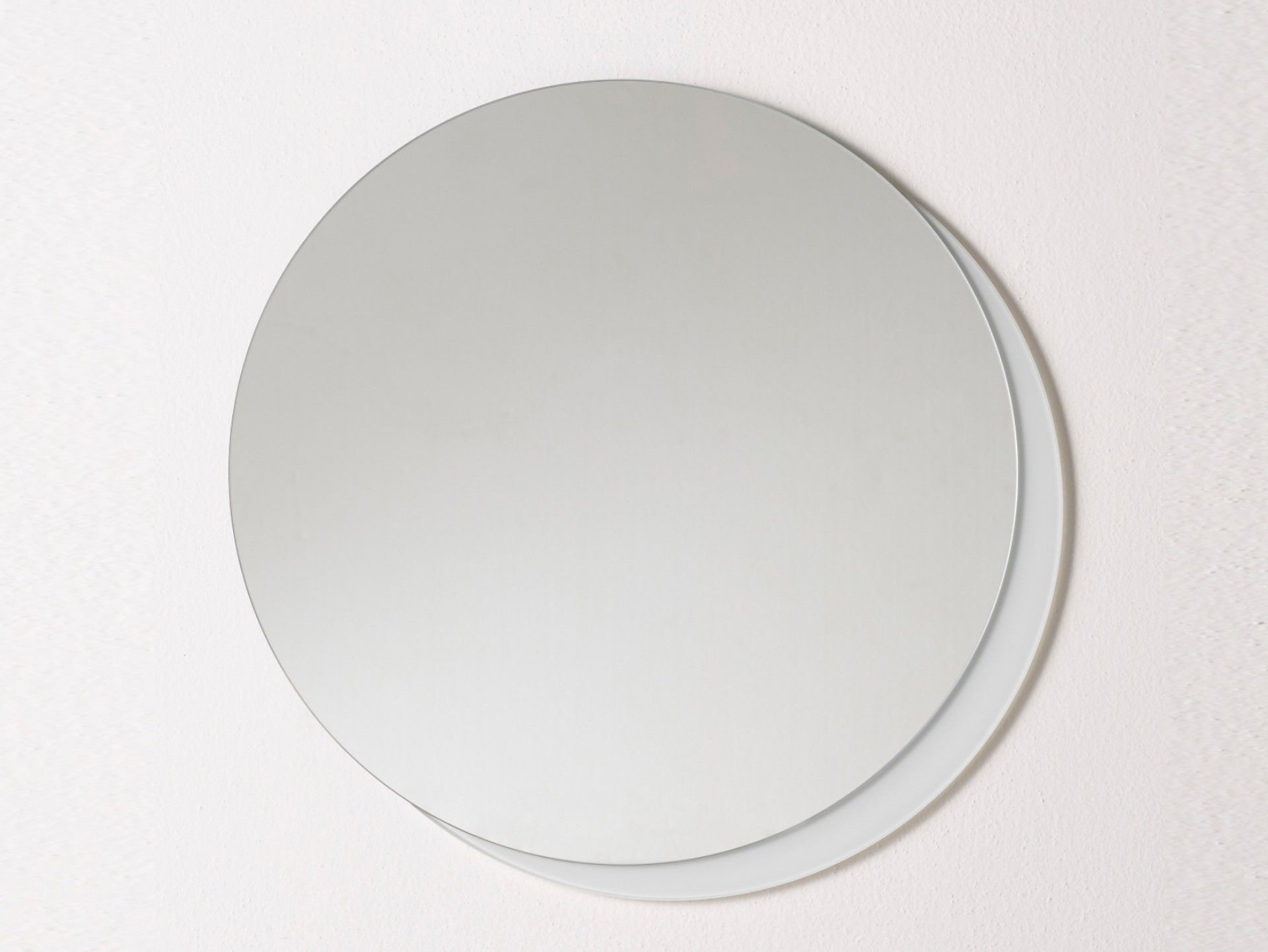 PLATEAU S by Ex.t - Specchio bagno rotondo da parete