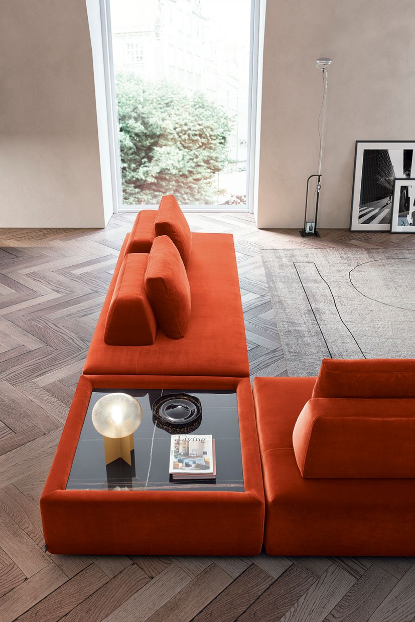 PLATFORM | Divano by Felis - Divano modulare in tessuto - 5