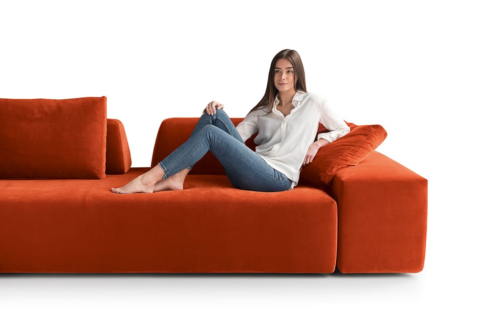 PLATFORM | Divano by Felis - Divano modulare in tessuto - 7