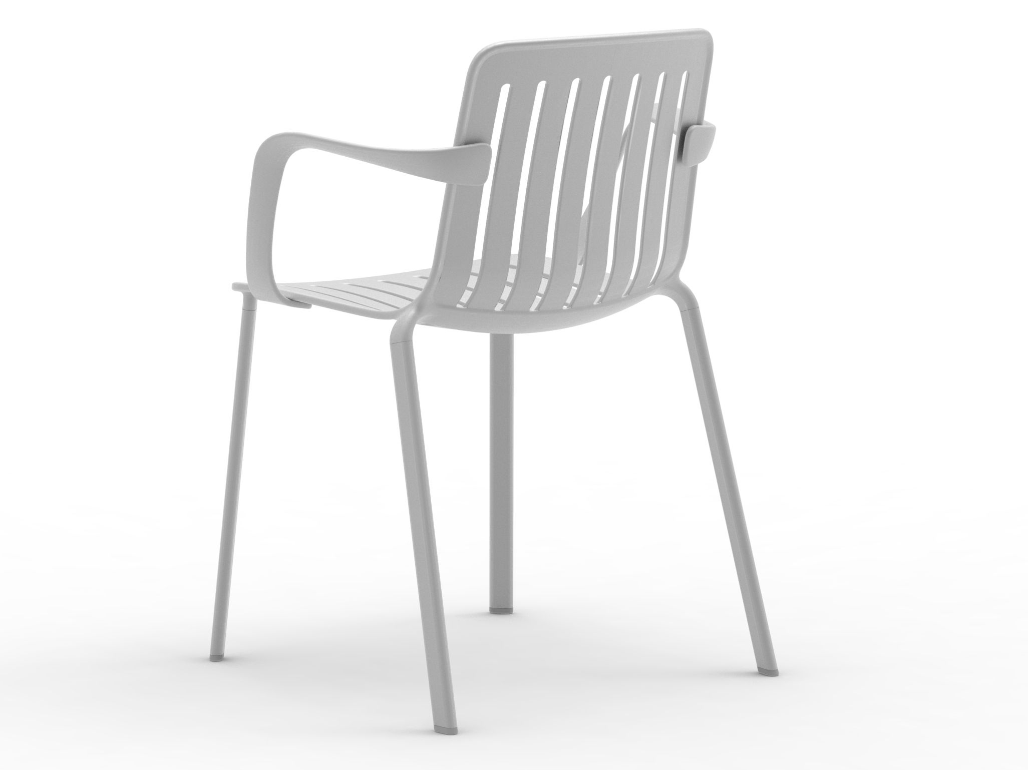 PLATO by Magis - Sedia da giardino in alluminio pressofuso con braccioli - 2