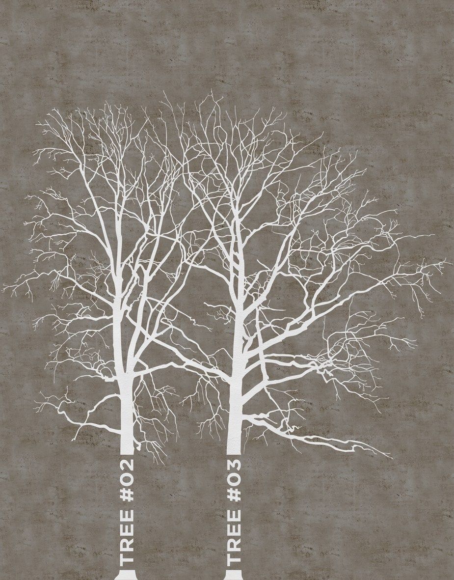 Outdoor wallpaper TREE By Wall&decò design BPM Studio