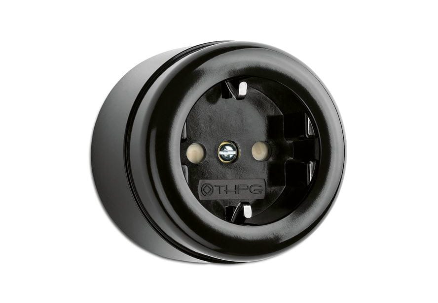 184200 by THPG - Presa elettrica singola in bachelite®