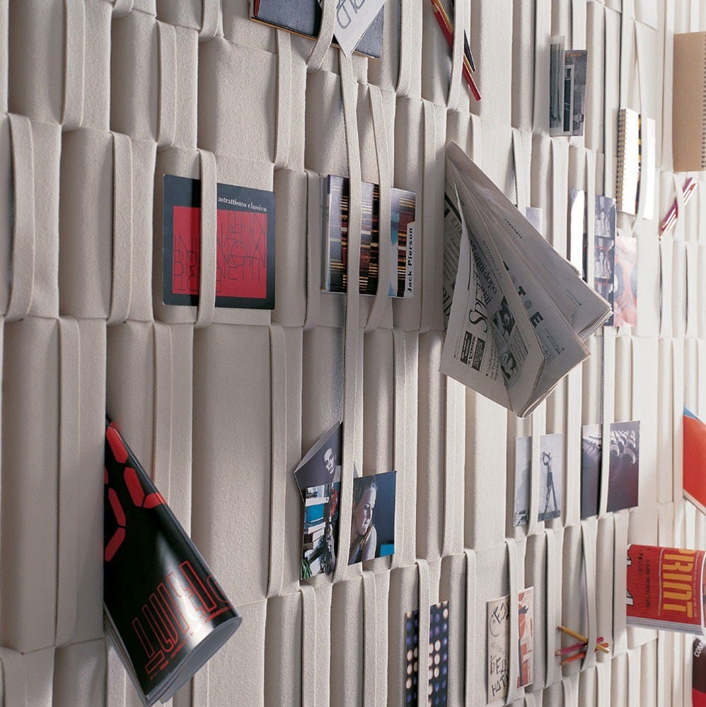 Felt room divider SOFTWALL By B&B Italia design Carsten Gerhards