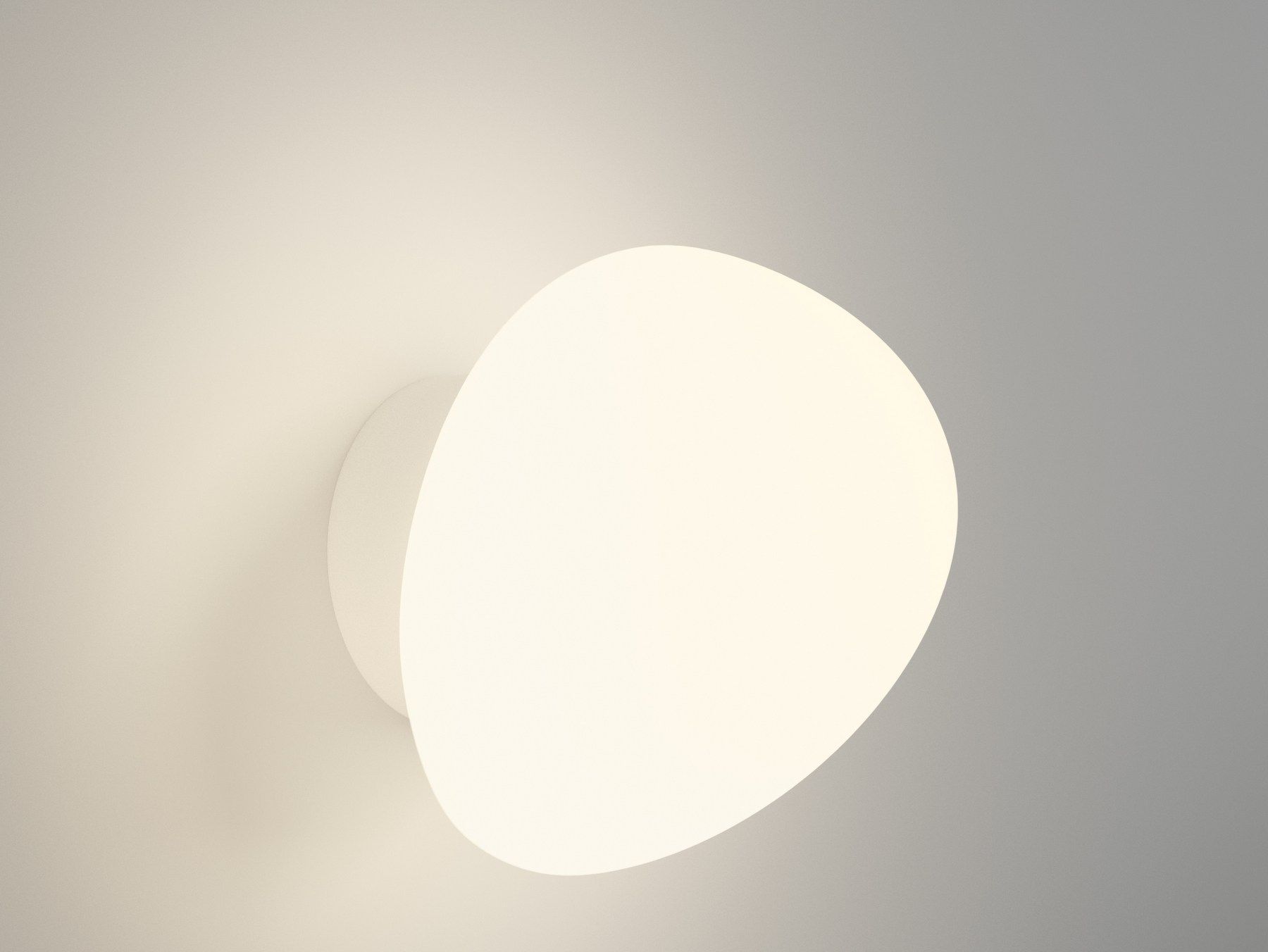 SUITE 6050 wall light opal glass By Vibia