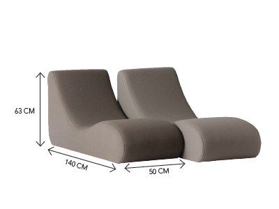 Méridienne Ou Chaise Longue Napoleon III