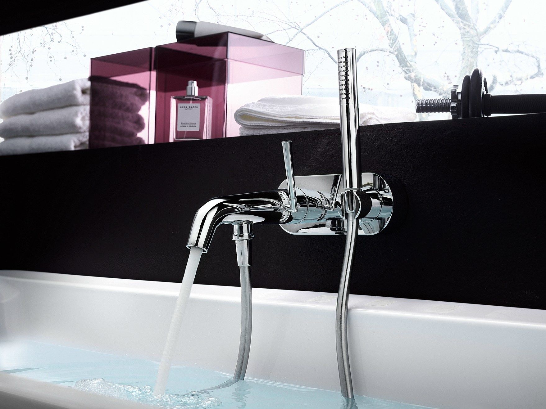 LIKID by Nobili - Miscelatore per vasca monocomando con doccetta