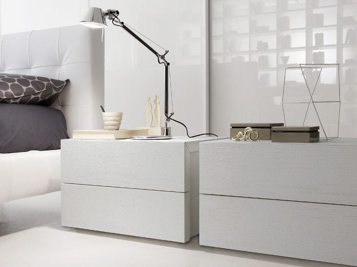 ELLE Bedside table By Presotto design Pierangelo Sciuto