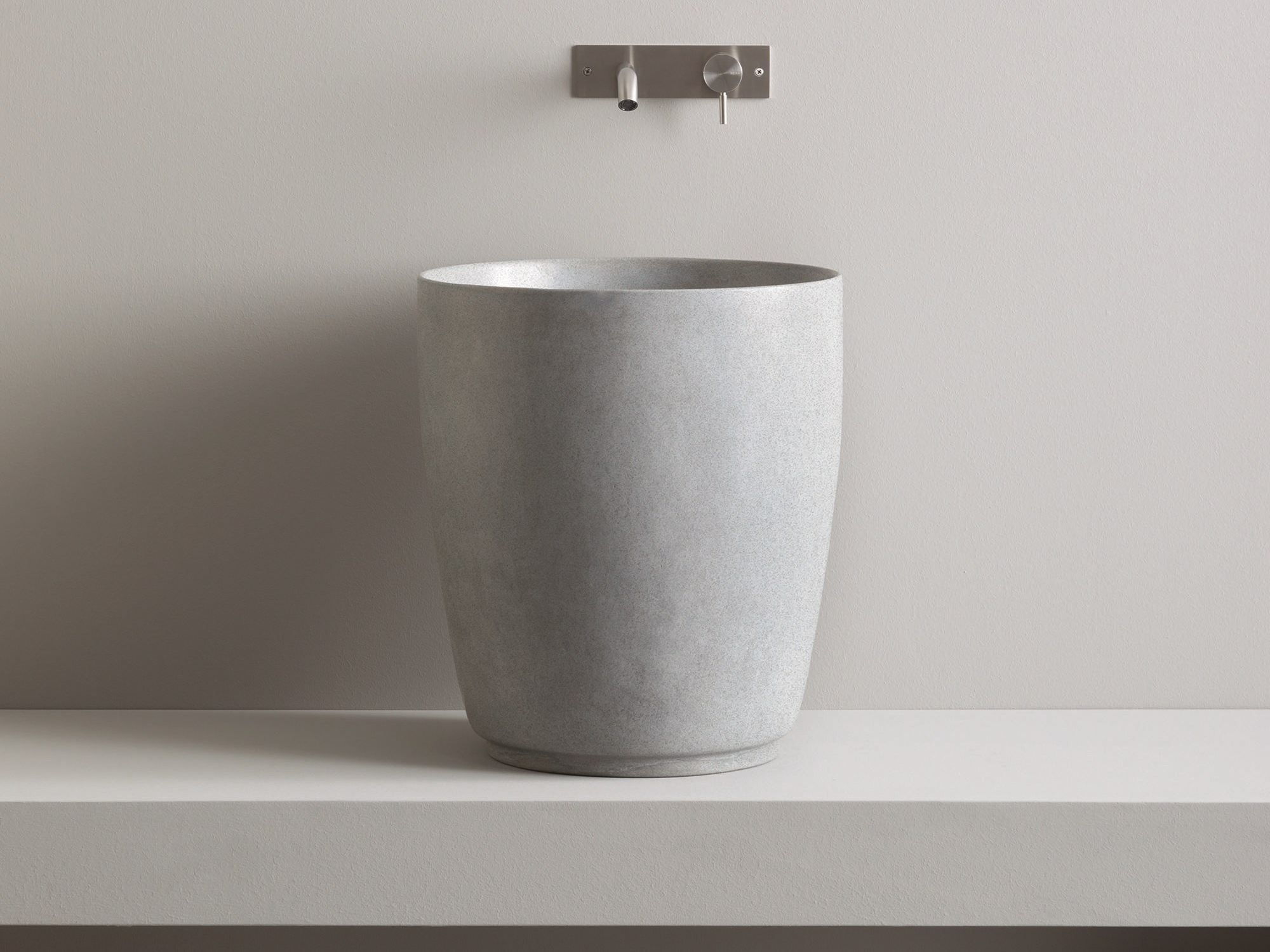 JAPAN by Rexa - Lavabo in Cocciopesto in appoggio - 2