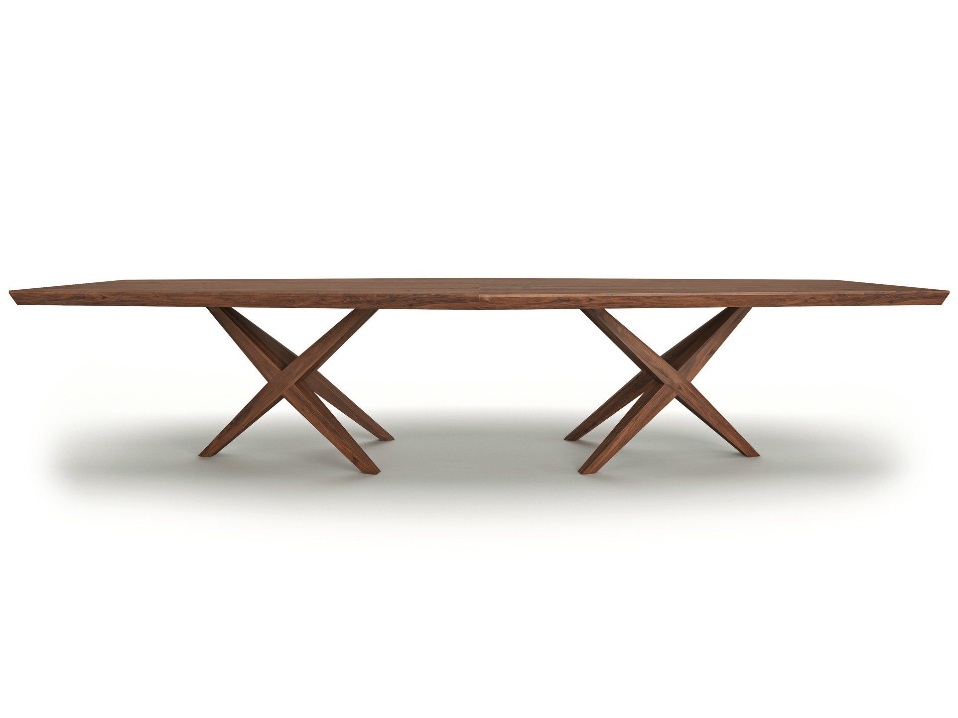 Rectangular solid wood table VITOX By Belfakto