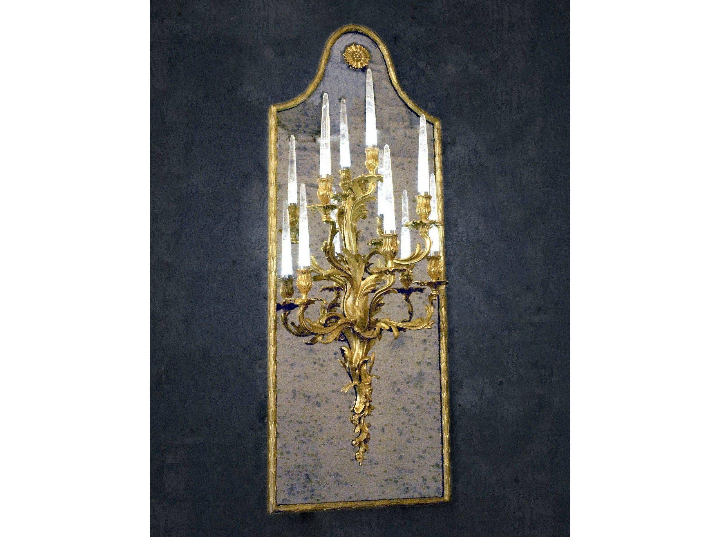 24455 | Applique by Tisserant - Specchio in bronzo