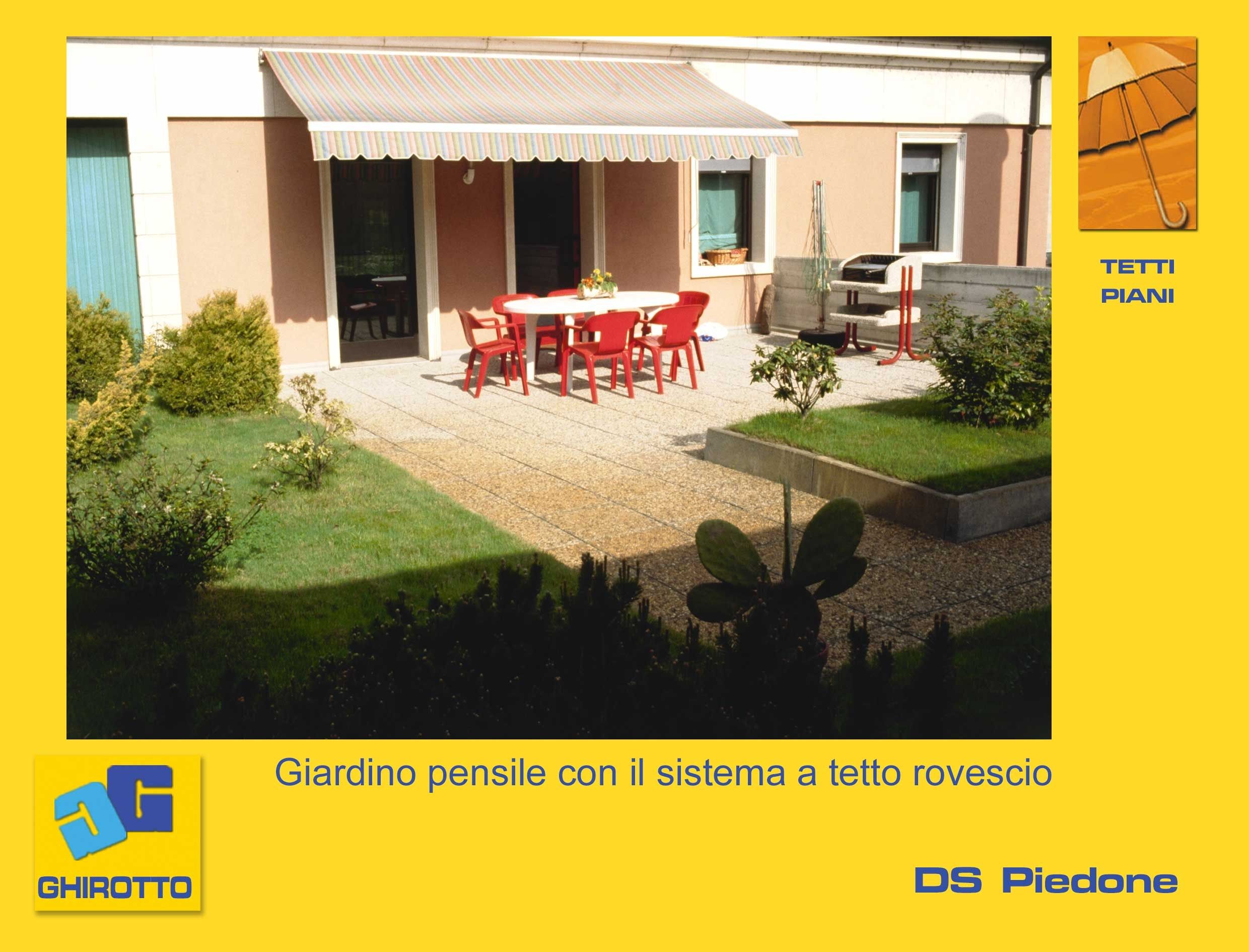 DS PIEDONE ROOF GARDEN by GHIROTTO - Sistema per tetto giardino - 4