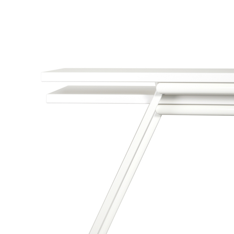 Stackable rectangular table Demi By Inno design Jouko Järvisalo