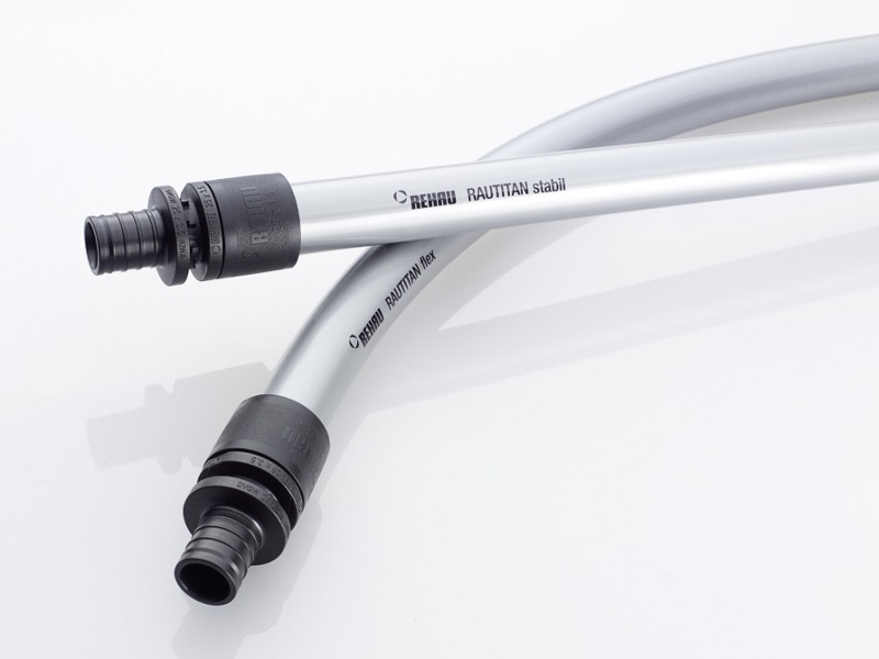 Pipes for heating system RAUTITAN FLEX By REHAU
