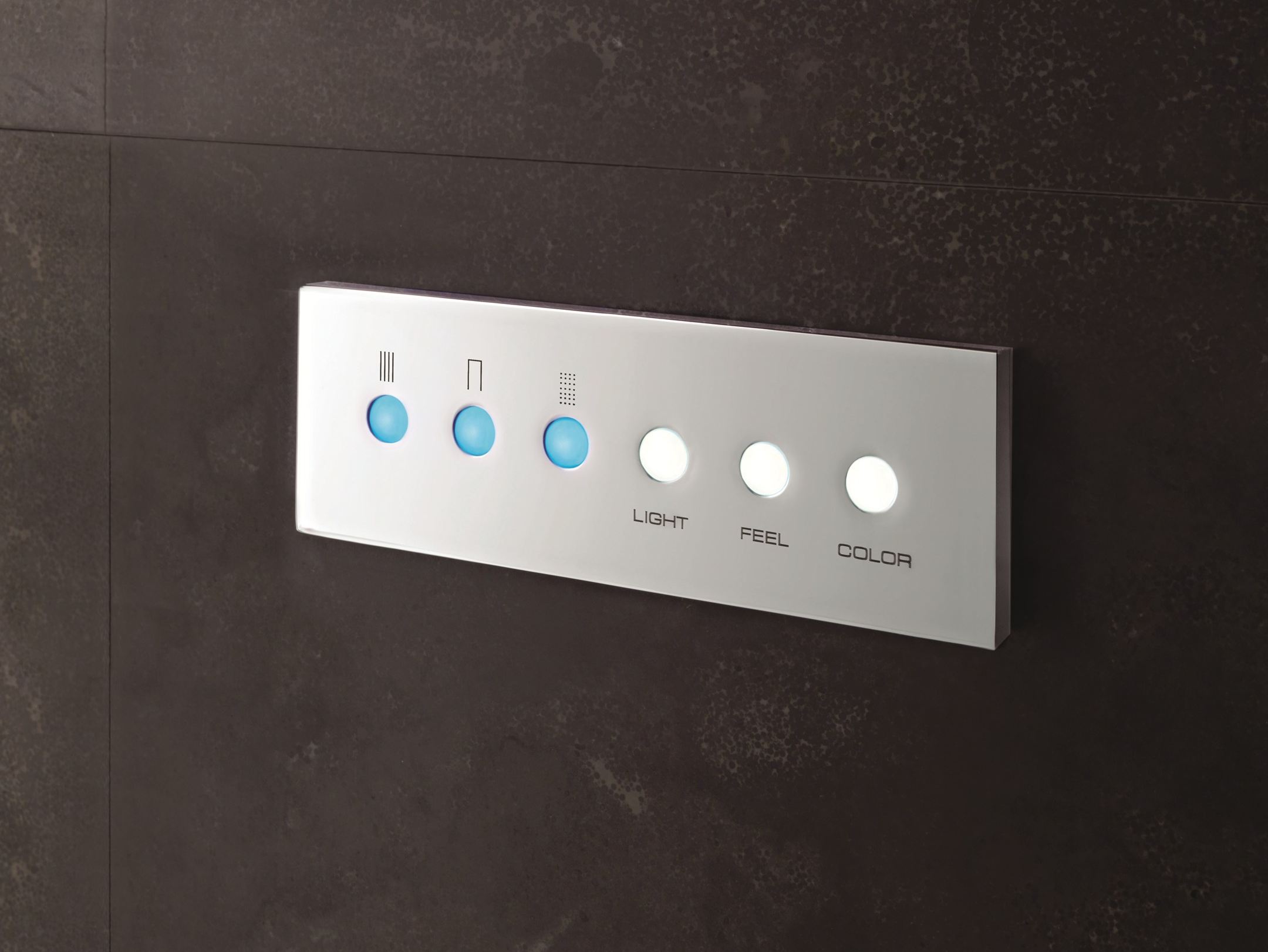ACQUA ZONE DREAM Overhead shower By Fantini design Franco