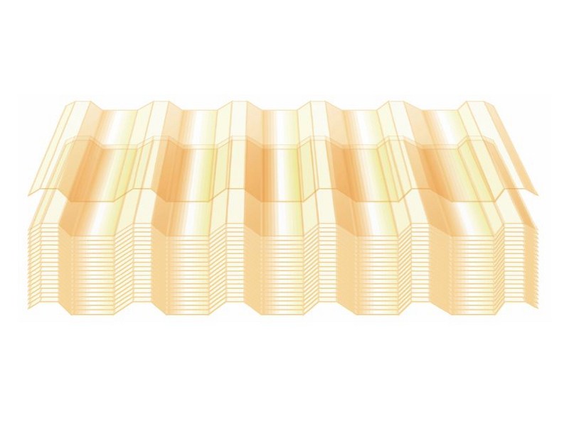 Panel de cubierta de fibra de vidrio Panel de cubierta de fibra de