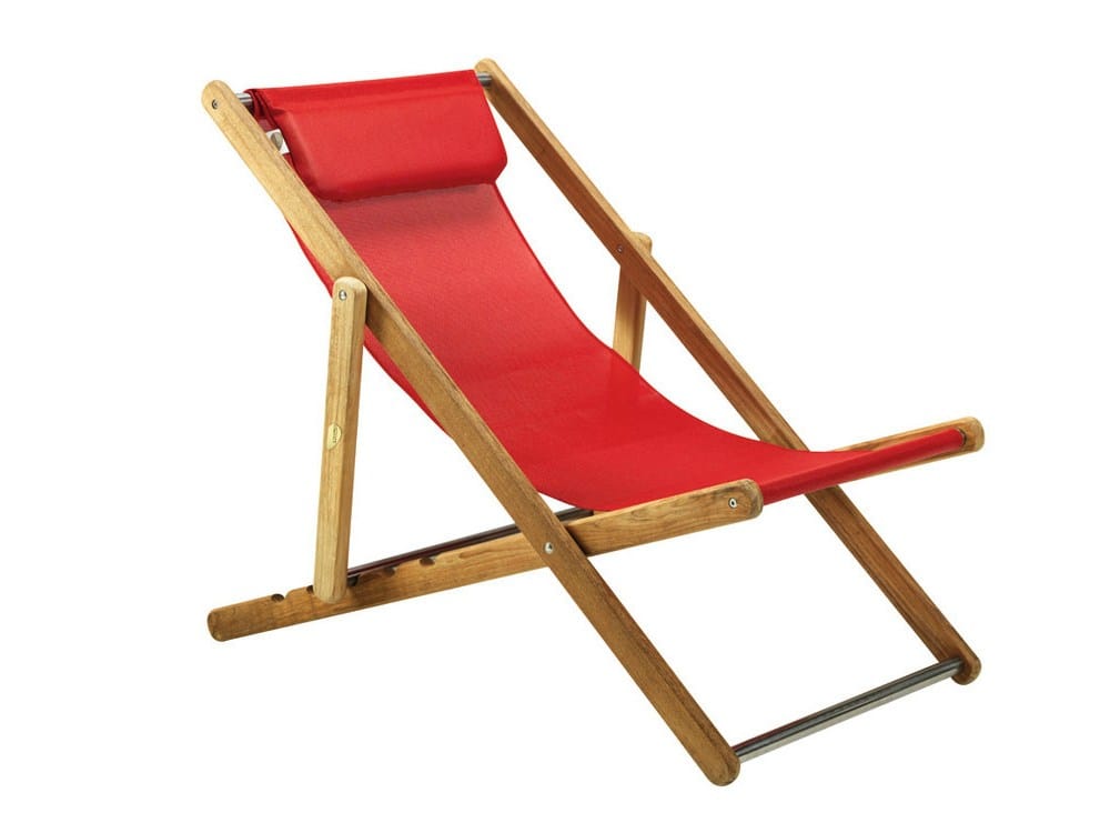 ELLE Recliner synthetic fabric deck chair By Ethimo