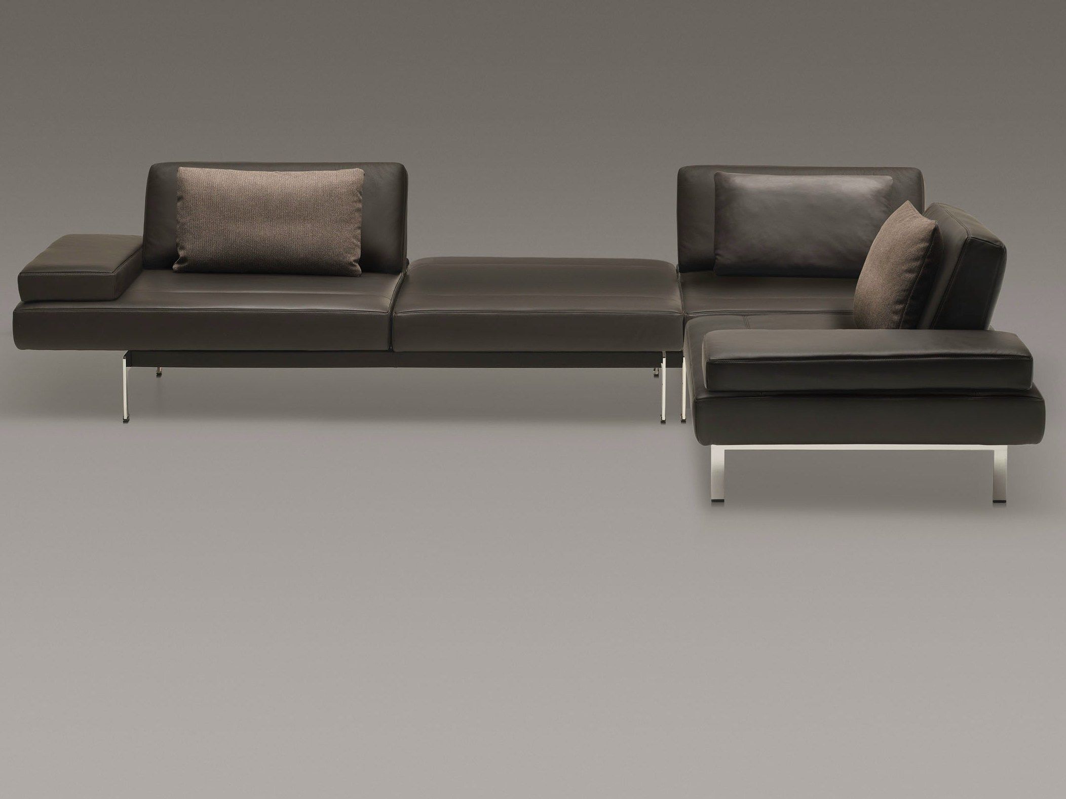 Sofá modular de cuero DS904 By de Sede