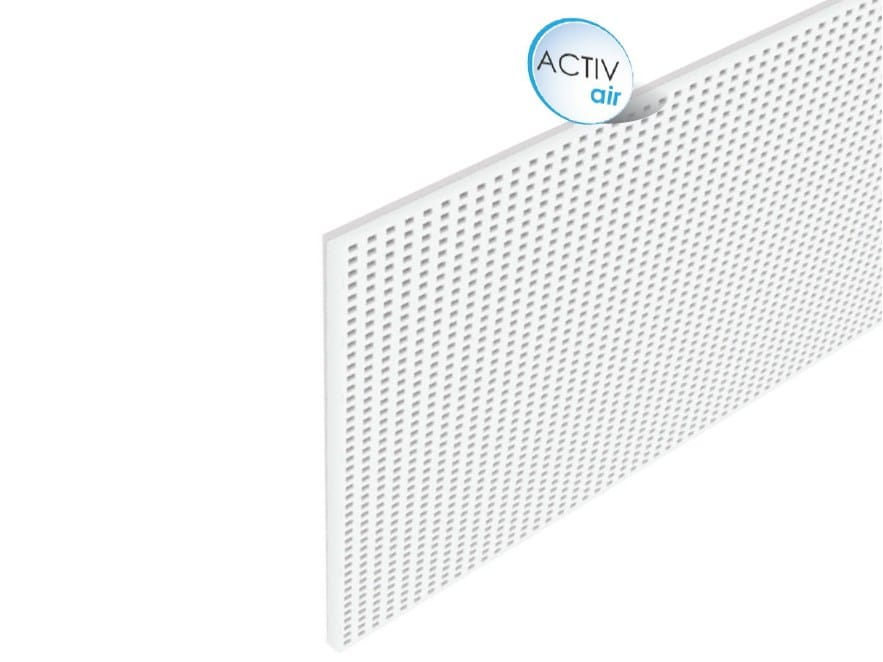 GYPROC RIGITONE™ ACTIV’AIR® 12/25 Q by Saint-Gobain - Gyproc - Pannelli per controsoffitto acustico in cartongesso