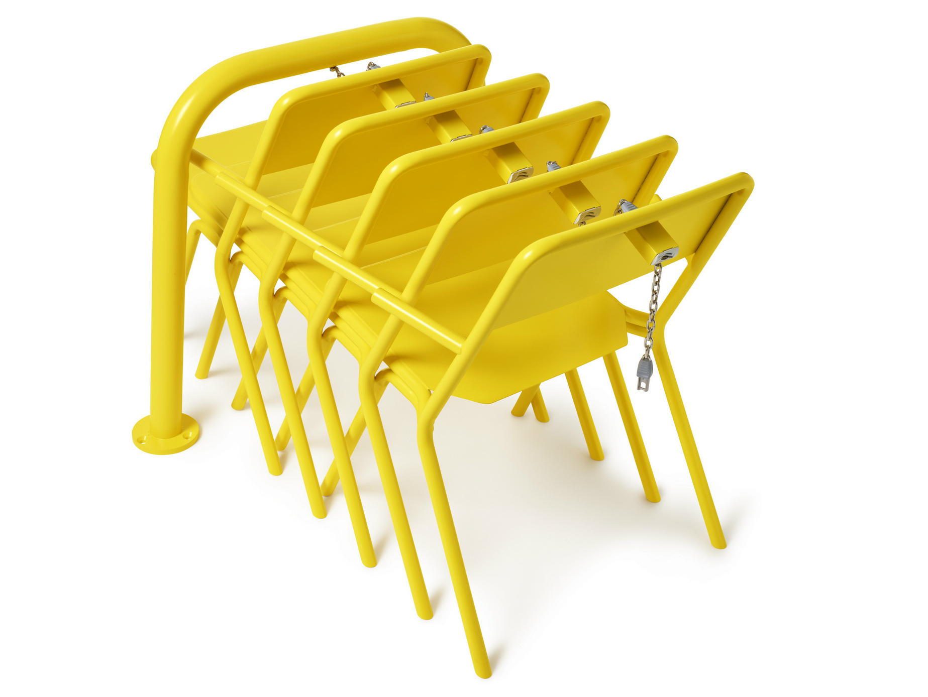 Powder coated steel outdoor chair SHARE By Nola Industrier