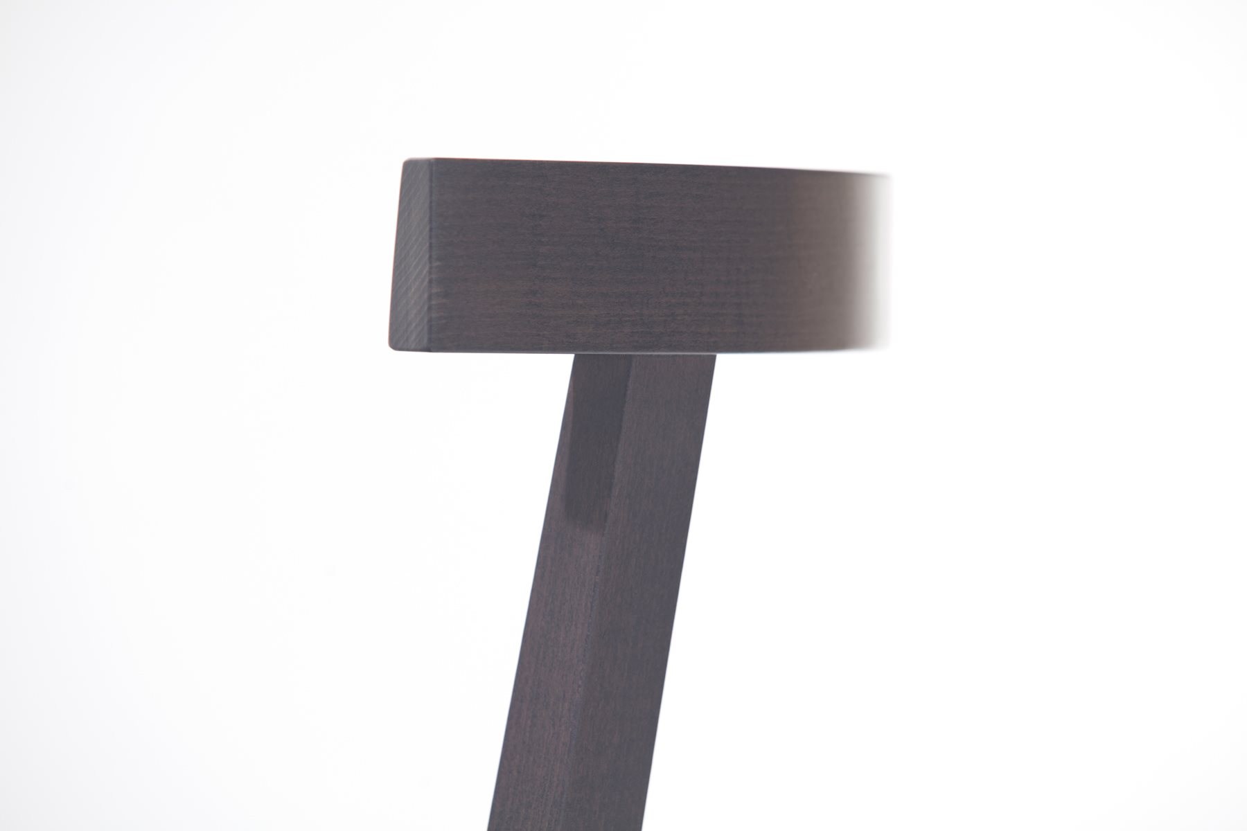 PUNTON Wooden chair with integrated cushion By TON | design Tom Kelley