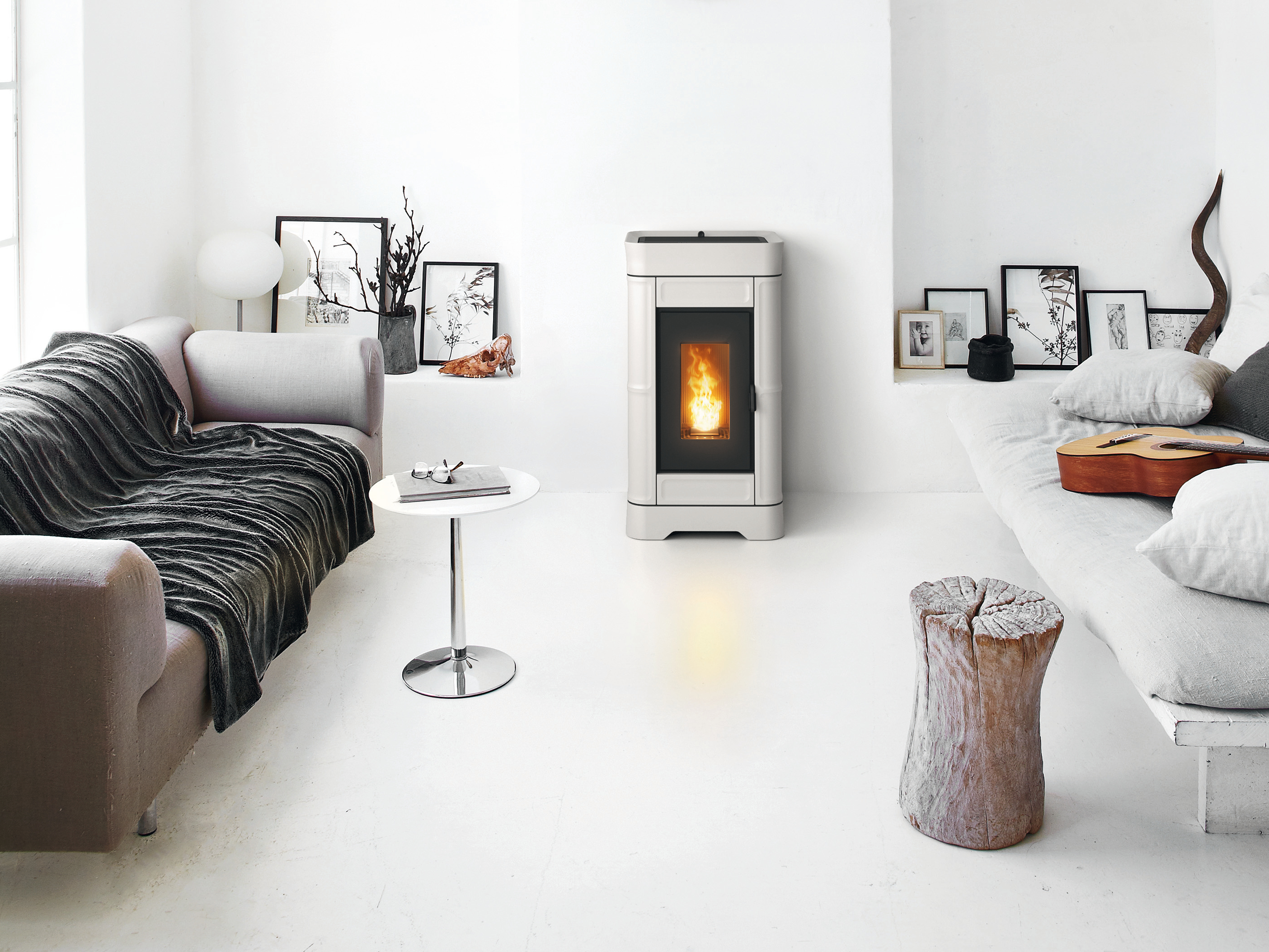 Pellet Ceramic Stove REGINA By Sergio Leoni pellet-ceramic-stove-regina-by-sergio-leoni