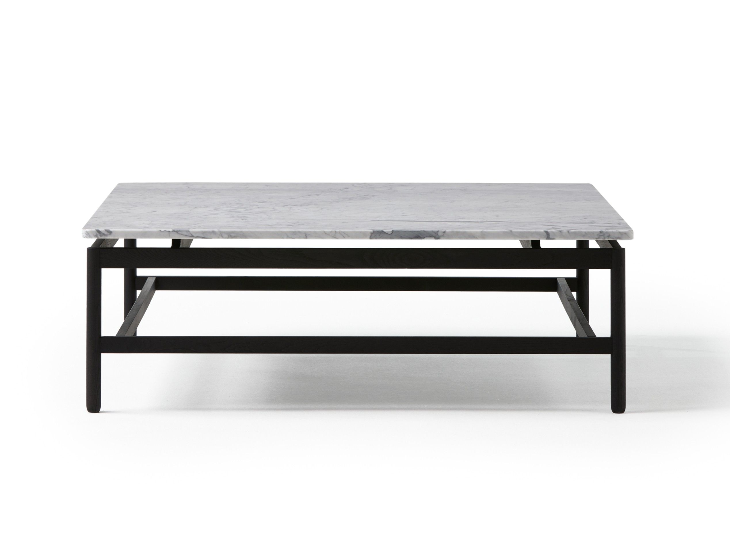 REM Square Carrara marble coffee table By Blasco&Vila design Francesc