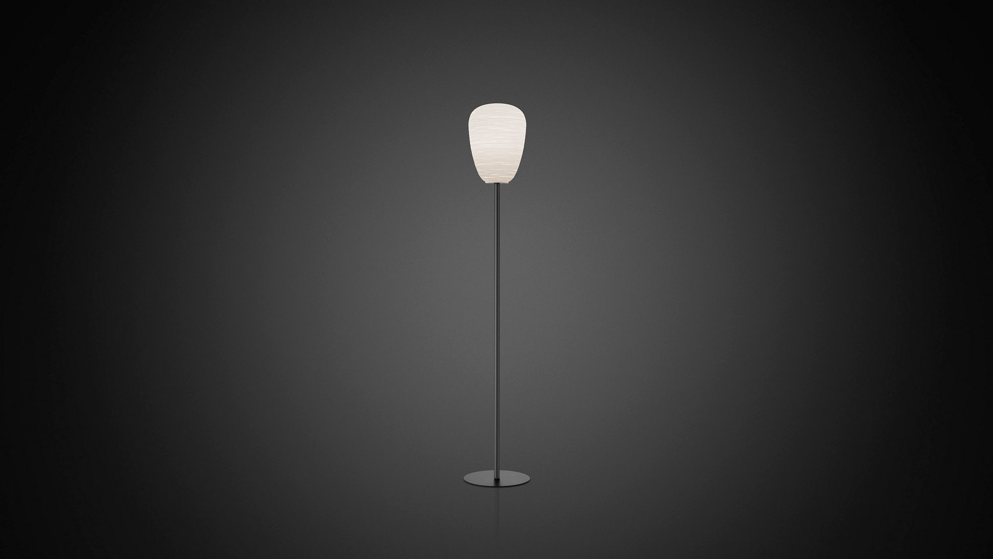RITUALS 1 Floor lamp Blown glass floor lamp By Foscarini design Ludovica + Roberto Palomba