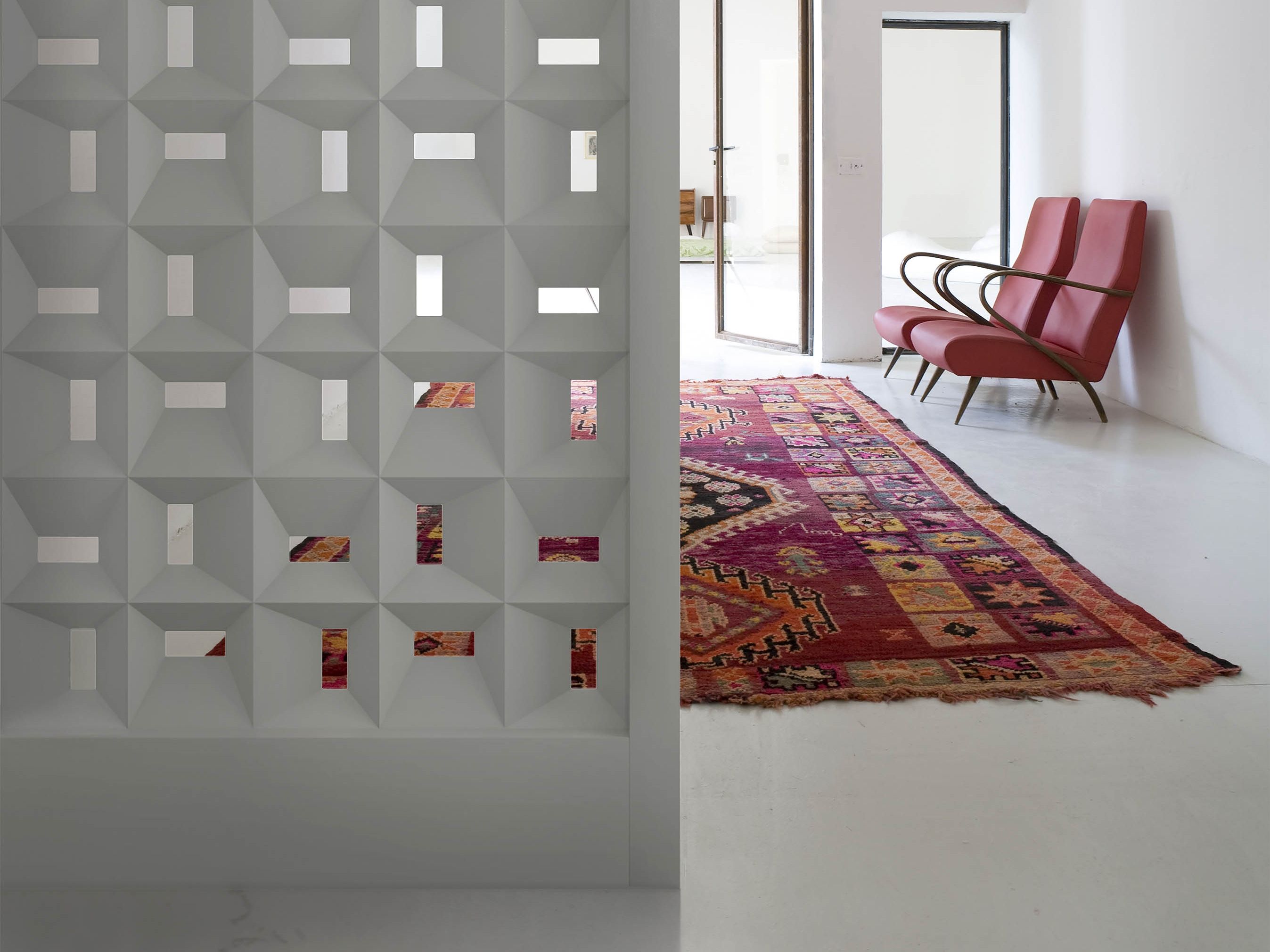 RONCHAMP by MG12 - Screen Block in gesso