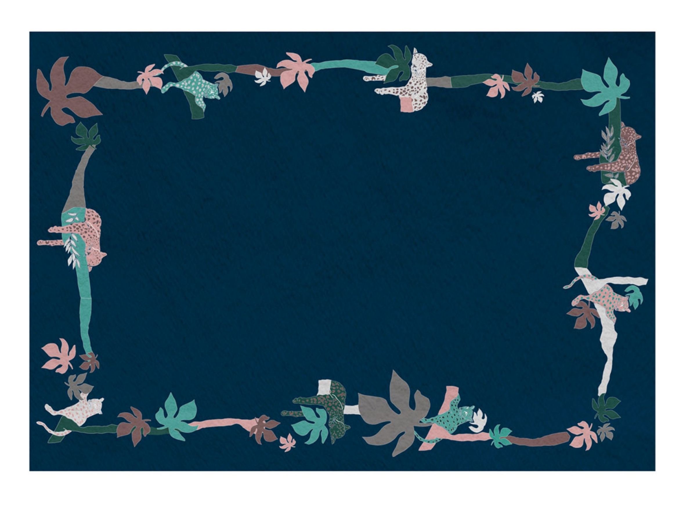 RUE DE BELLECHASSE by Un Tapis à Paris - Tappeto rettangolare in lana per bambini