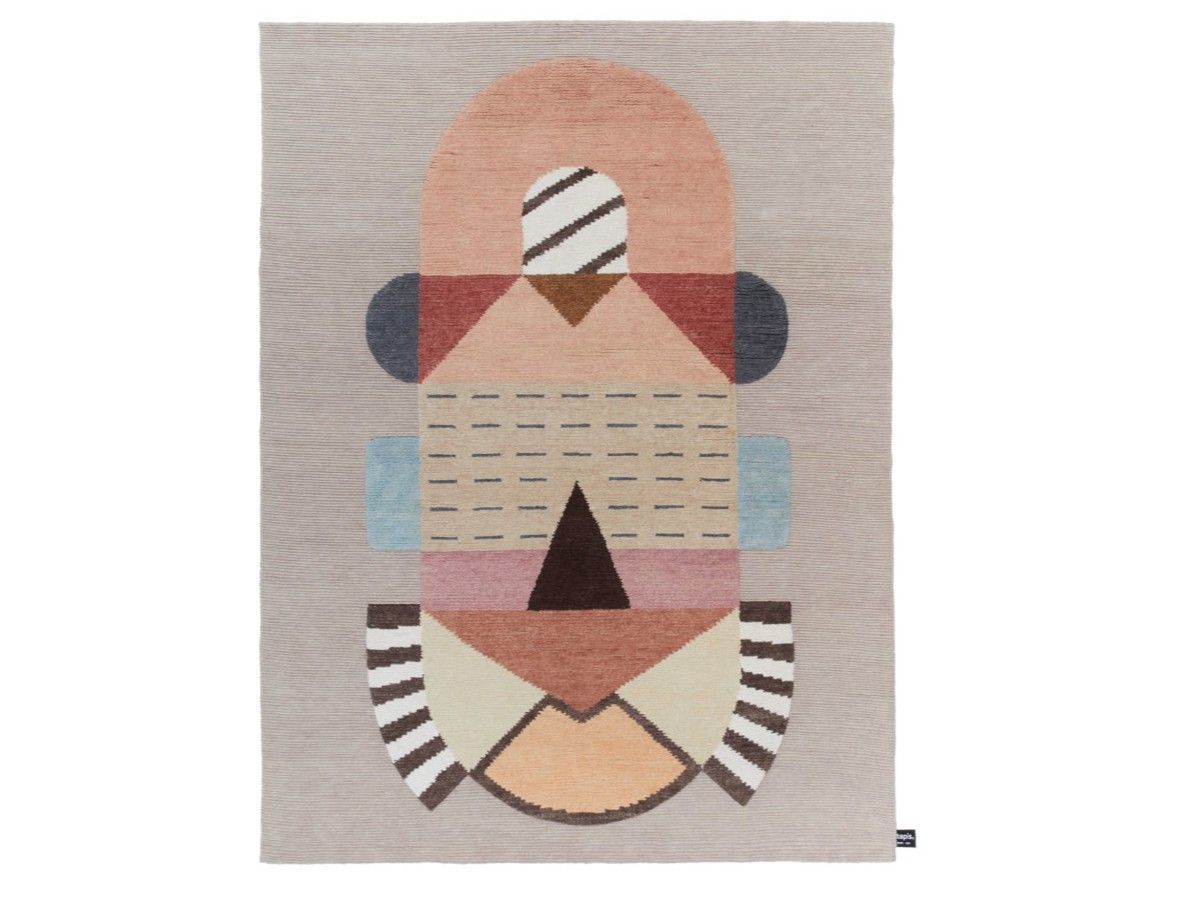 CARTESIO by cc-tapis - Tappeto a motivi fatto a mano in lana