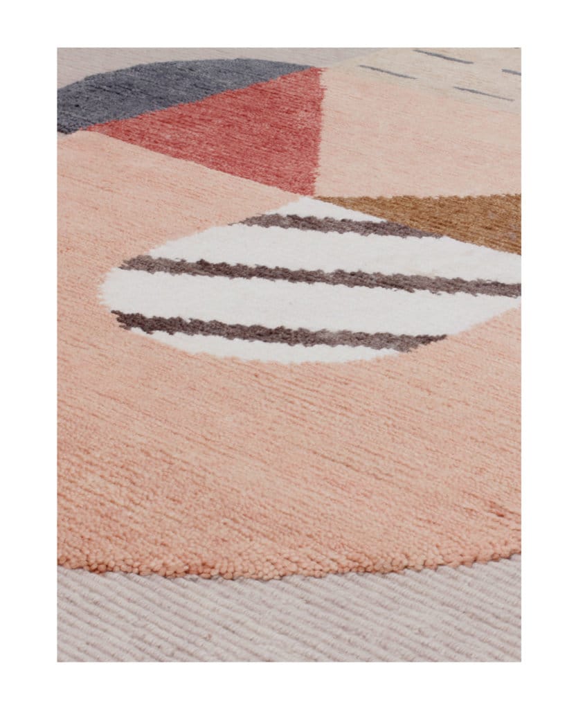 CARTESIO by cc-tapis - Tappeto a motivi fatto a mano in lana - 2
