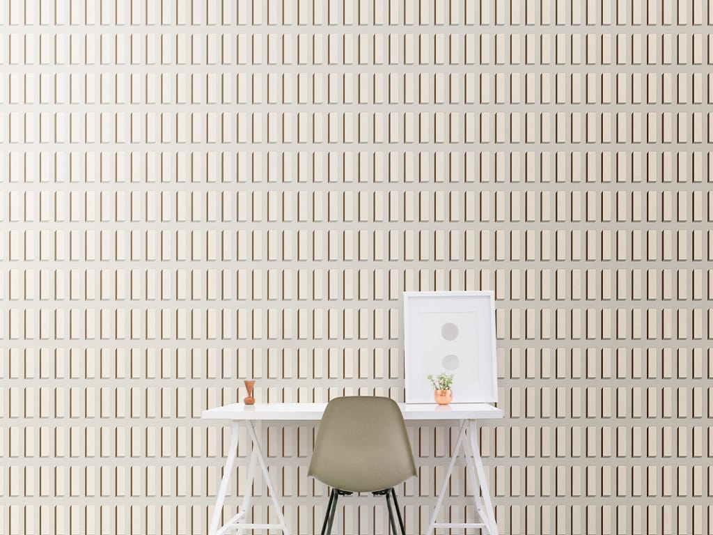 OPUS SECTILE RELIEF by Texturae - Carta da parati geometrica