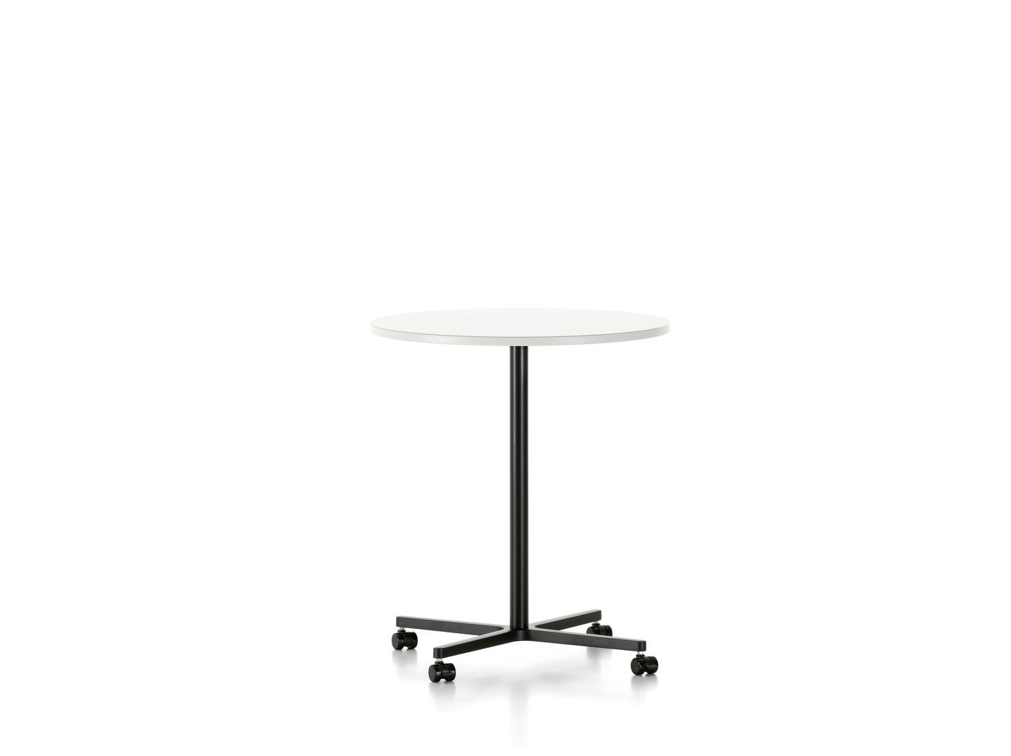 SOFT WORK Round coffee table with castors By Vitra | design Barber ...