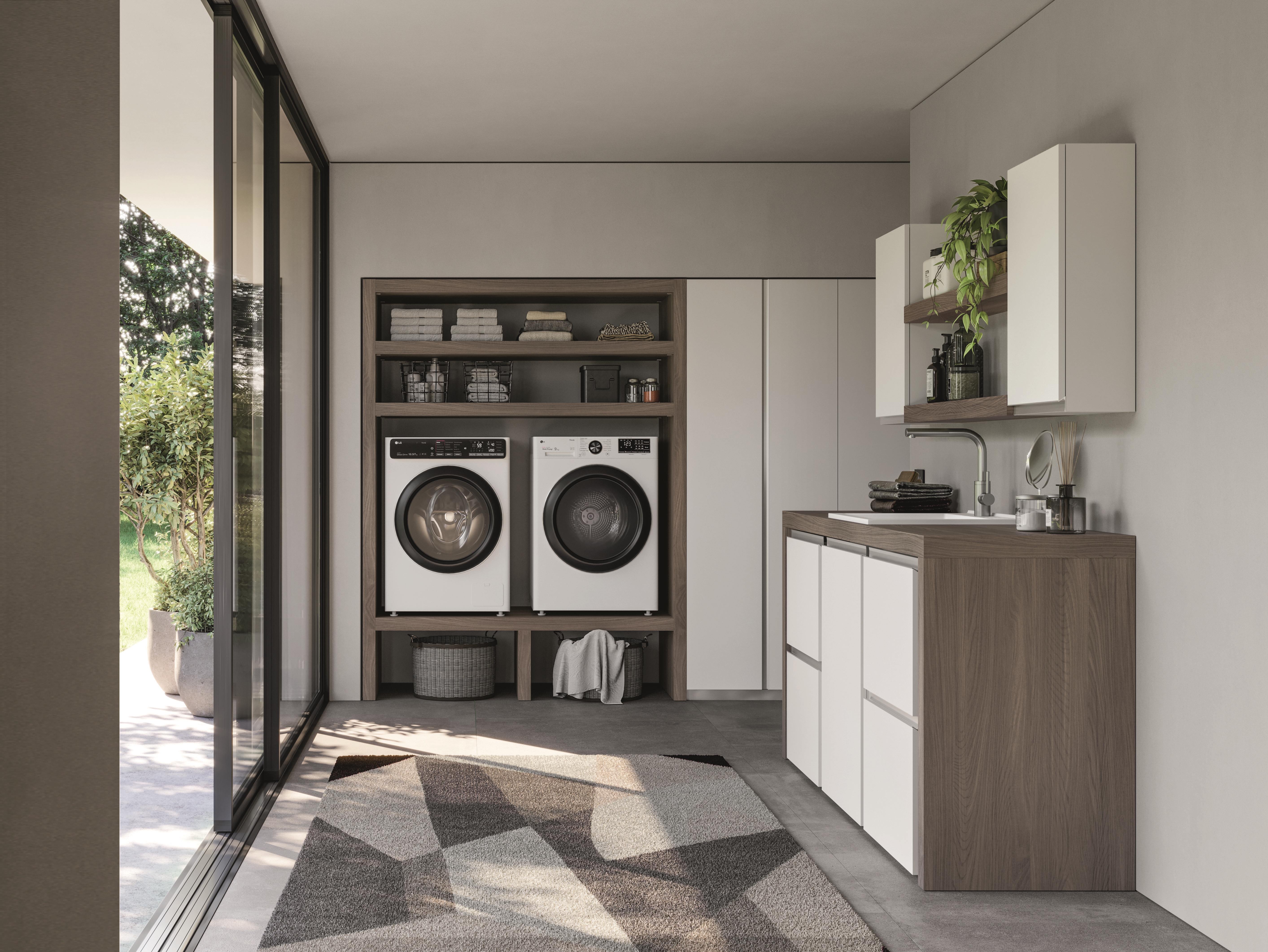 SPAZIO TIME 03 | Mobile lavanderia By Ideagroup