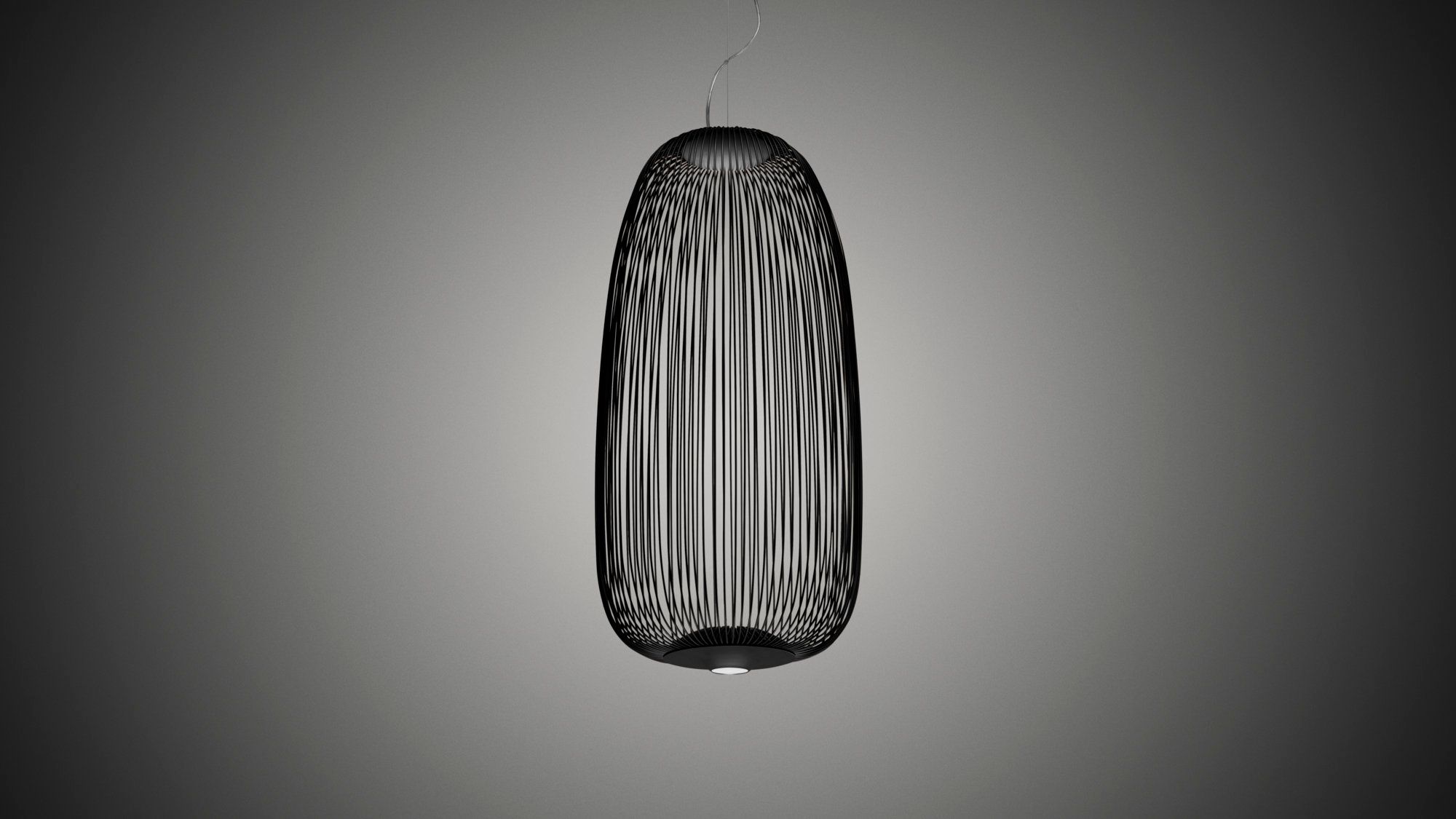 SPOKES 1 by Foscarini - Lampada a sospensione a LED in acciaio con vernice epossidica - 7