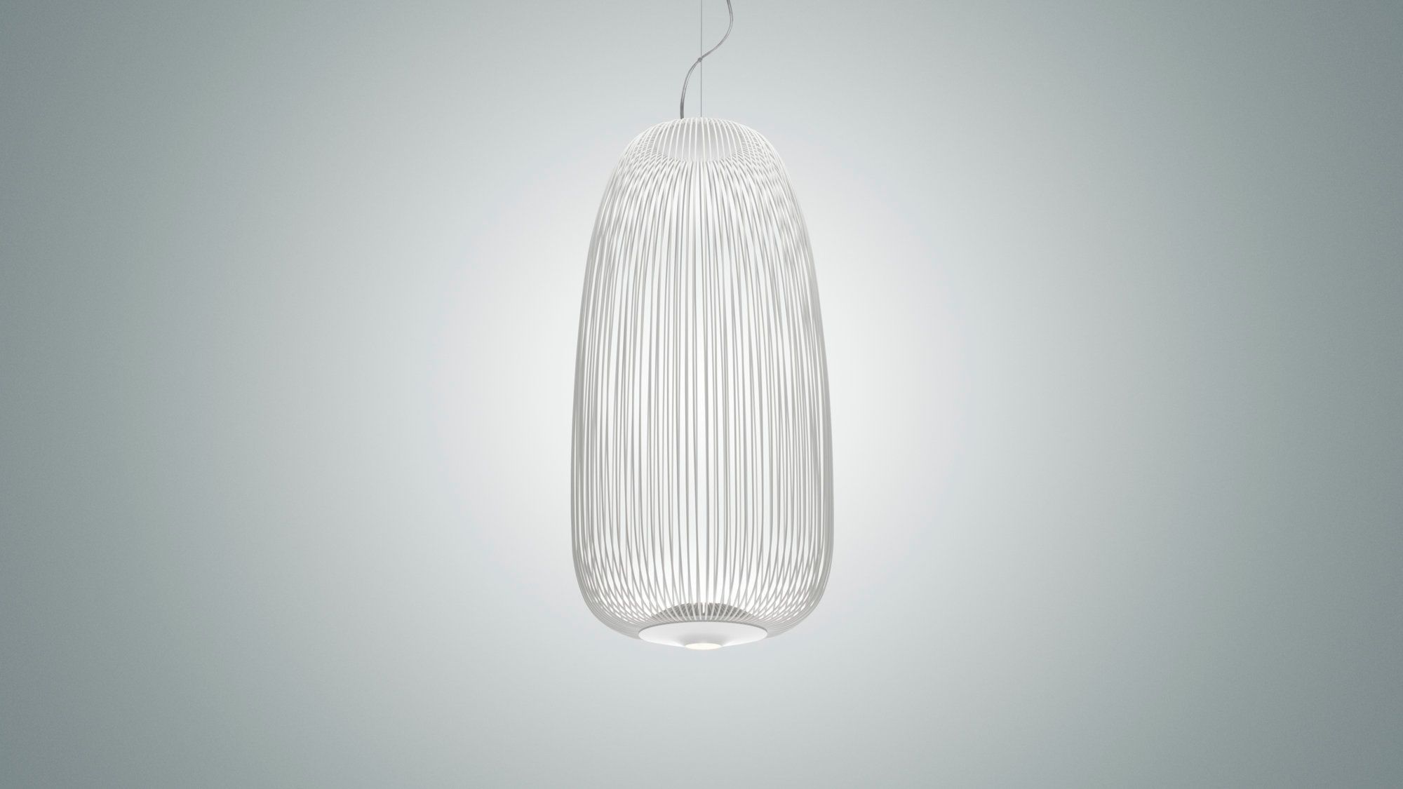 SPOKES 1 by Foscarini - Lampada a sospensione a LED in acciaio con vernice epossidica - 8