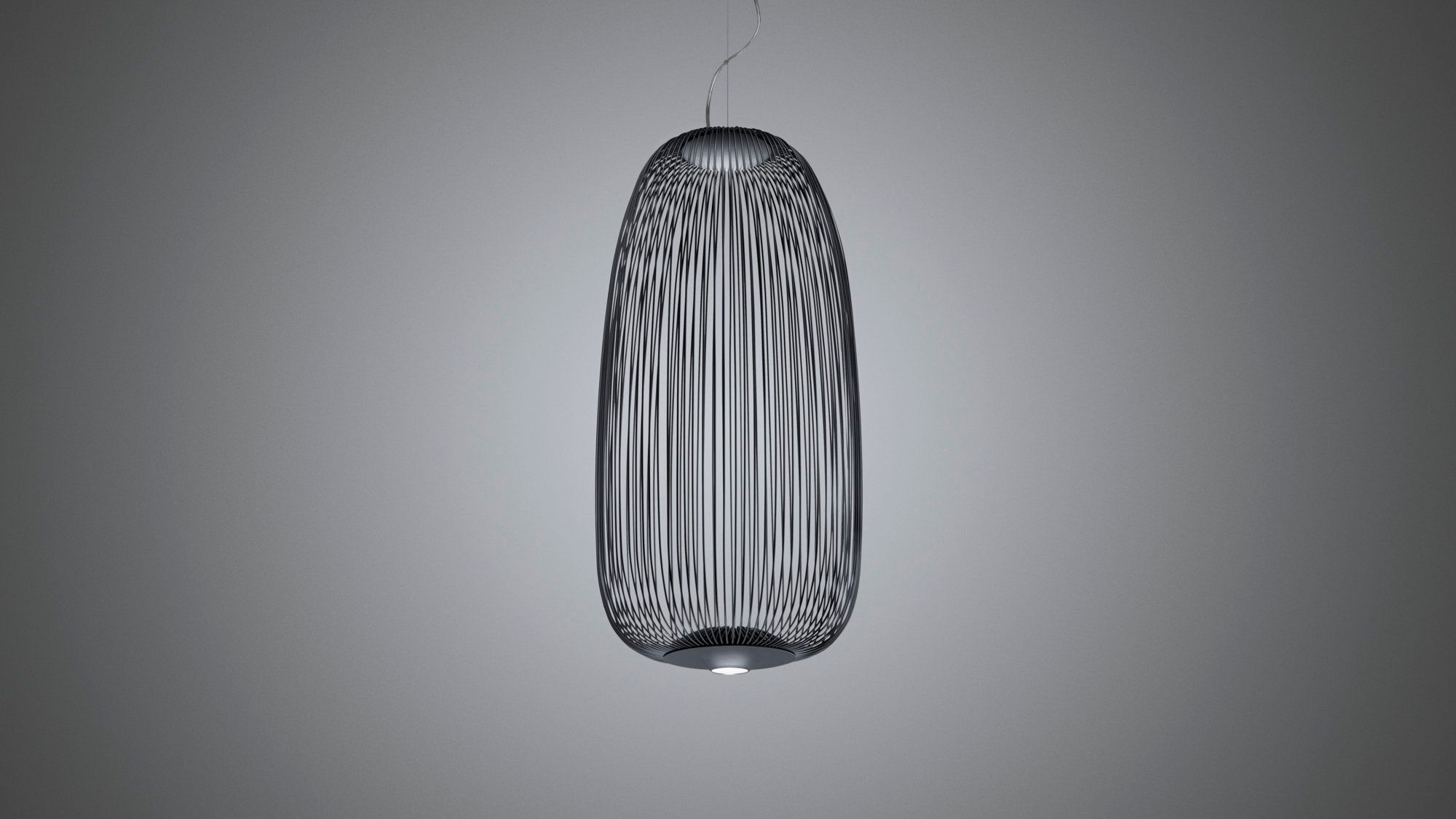 SPOKES 1 by Foscarini - Lampada a sospensione a LED in acciaio con vernice epossidica - 6