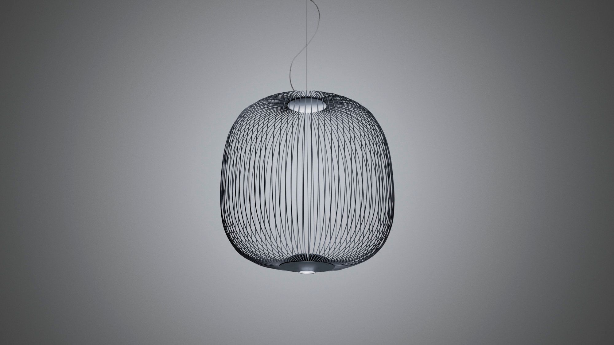 SPOKES 2 by Foscarini - Lampada a sospensione a LED in acciaio con vernice epossidica - 9