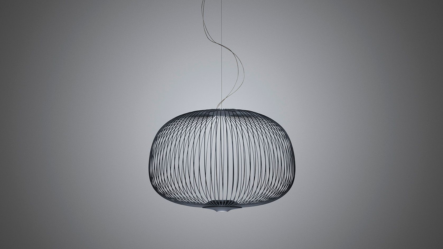 SPOKES 3 by Foscarini - Lampada a sospensione a LED in acciaio con vernice epossidica - 10