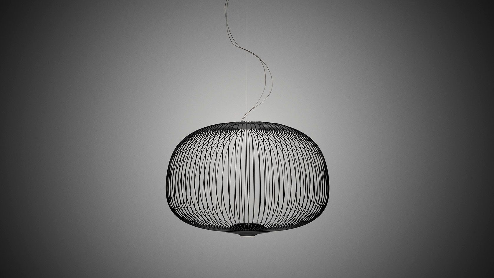 SPOKES 3 by Foscarini - Lampada a sospensione a LED in acciaio con vernice epossidica - 9