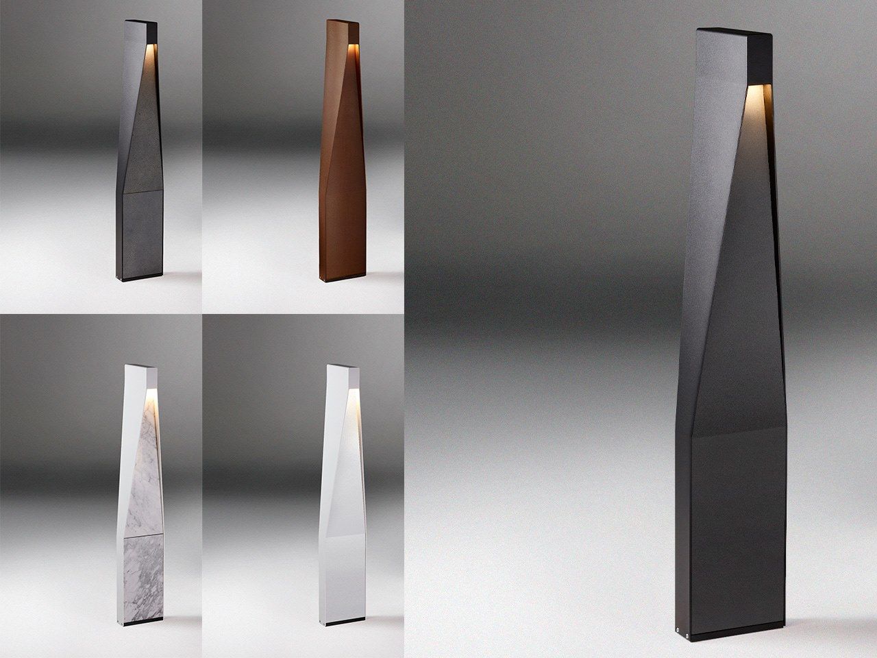 STANDLEY Basalt bollard light By Rakumba design Jon Goulder