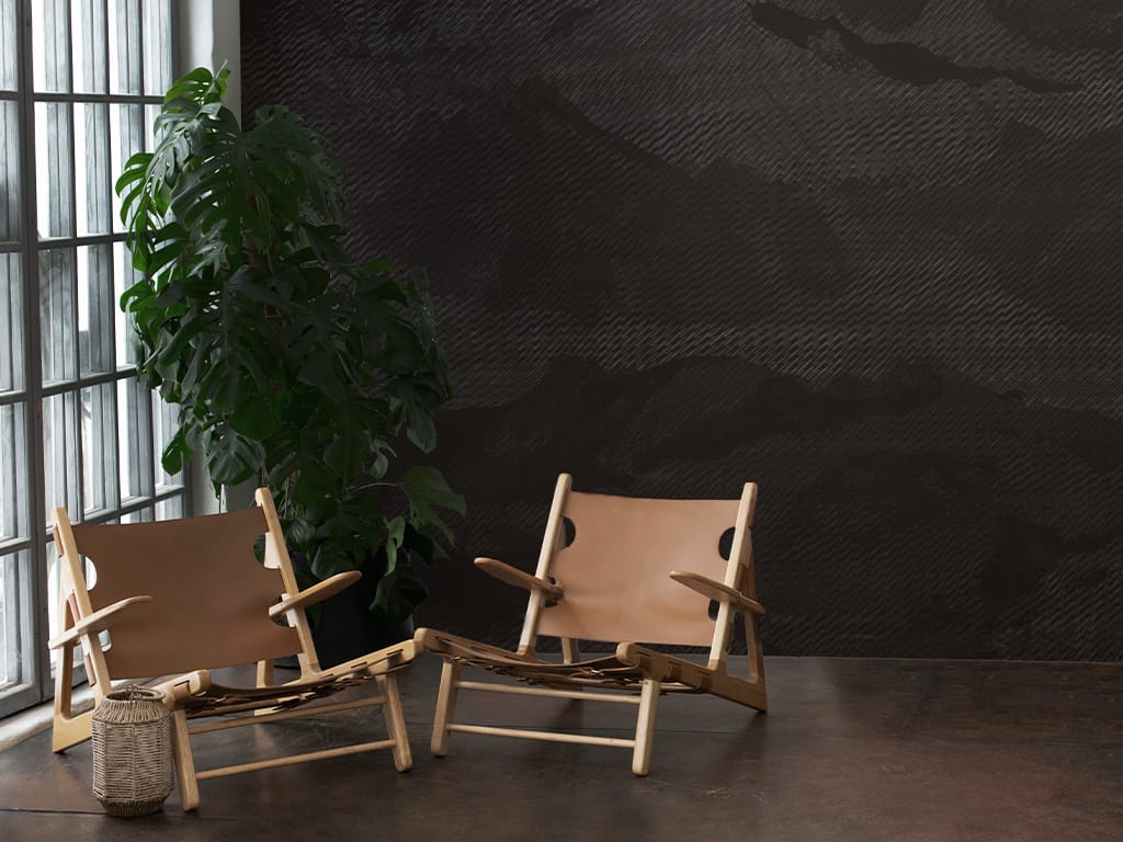 STATIC SIGNAL by Texturae - Carta da parati lavabile con paesaggi