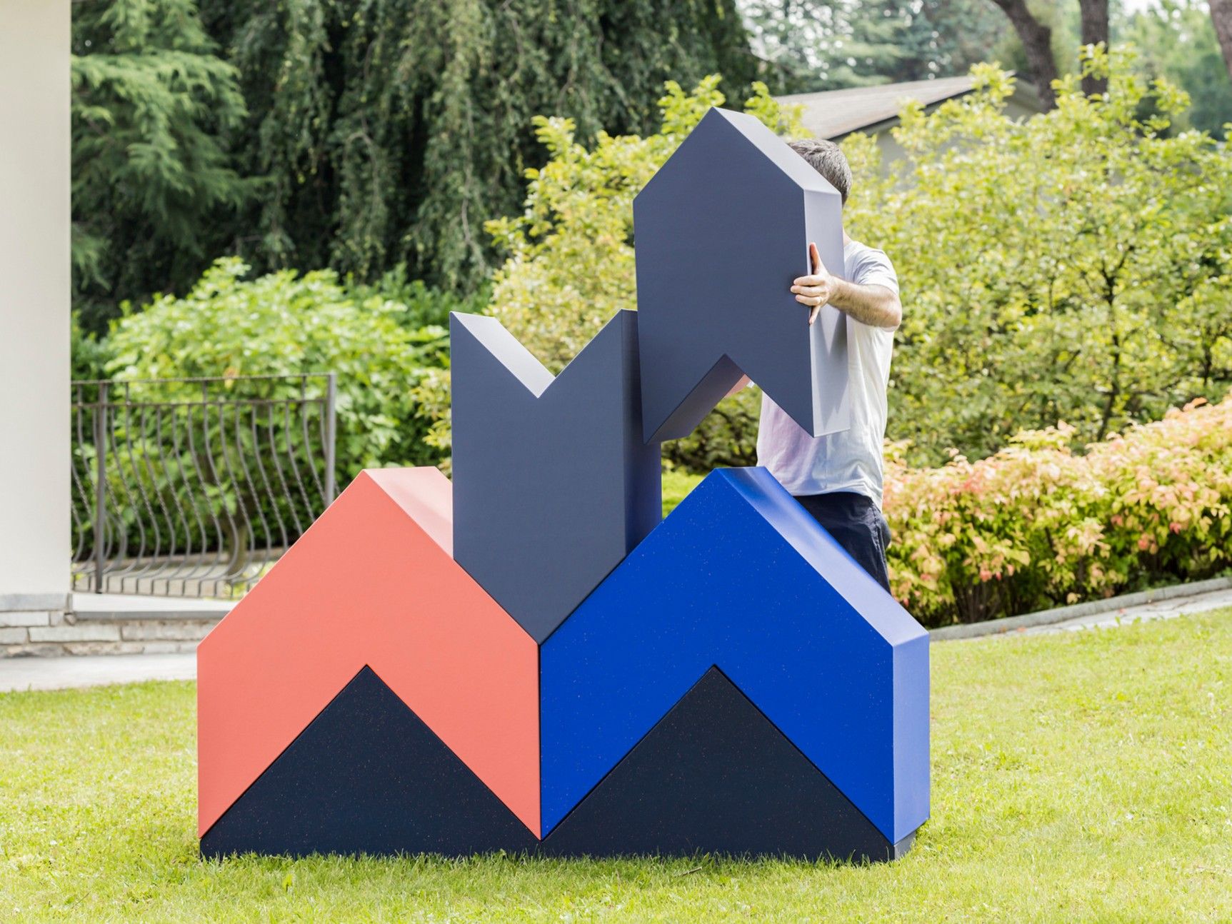 Polyurethane room divider STRAIGHT ON Room divider Straight on